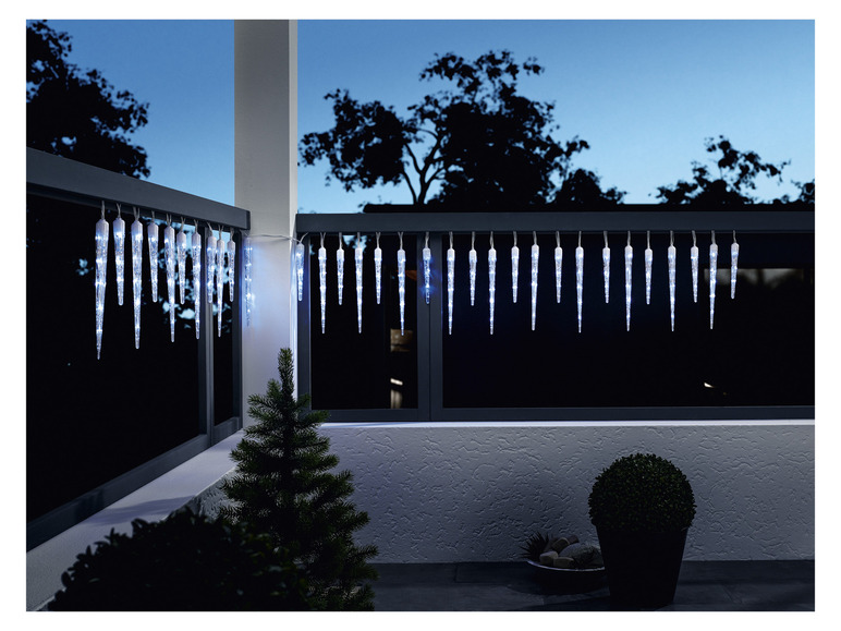 LIVARNO home Guirlande lumineuse stalactites Livarno home, prezzo 19.99 EUR
