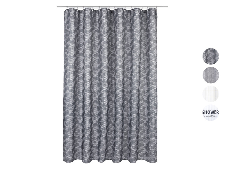 LIVARNO home Rideau de douche, 180 x Livarno home, prezzo 5.99 EUR