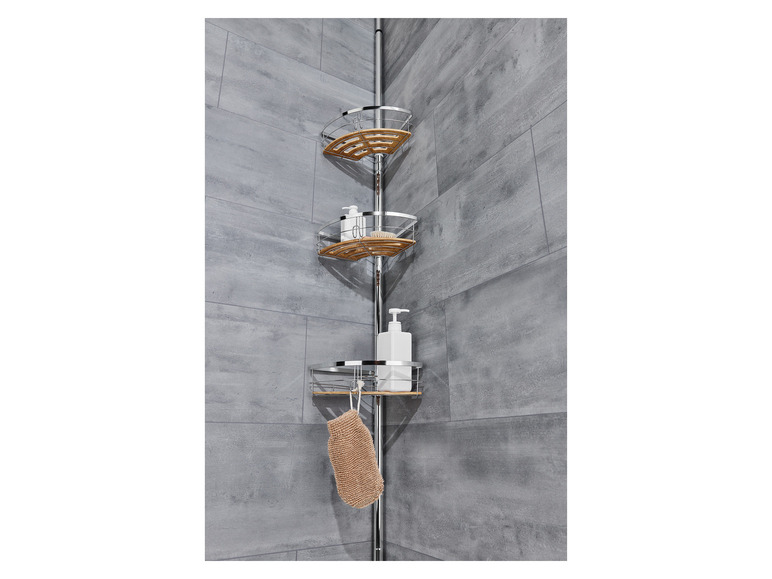 LIVARNO home Étagère de douche télescopique Livarno home, prezzo 19.99 EUR