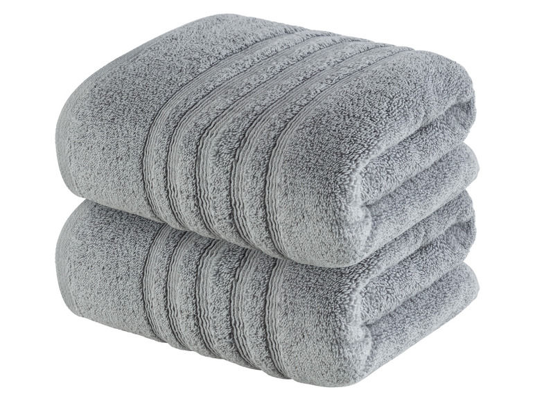 LIVARNO home Lot de 2 serviettes de Livarno home, prezzo 6.99 EUR