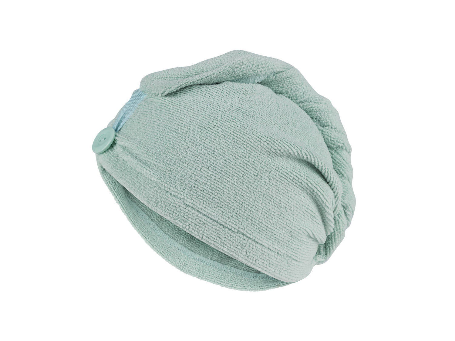Serviette turban en éponge , le prix 2.99 €
- Microfibre
- 3 coloris au choix