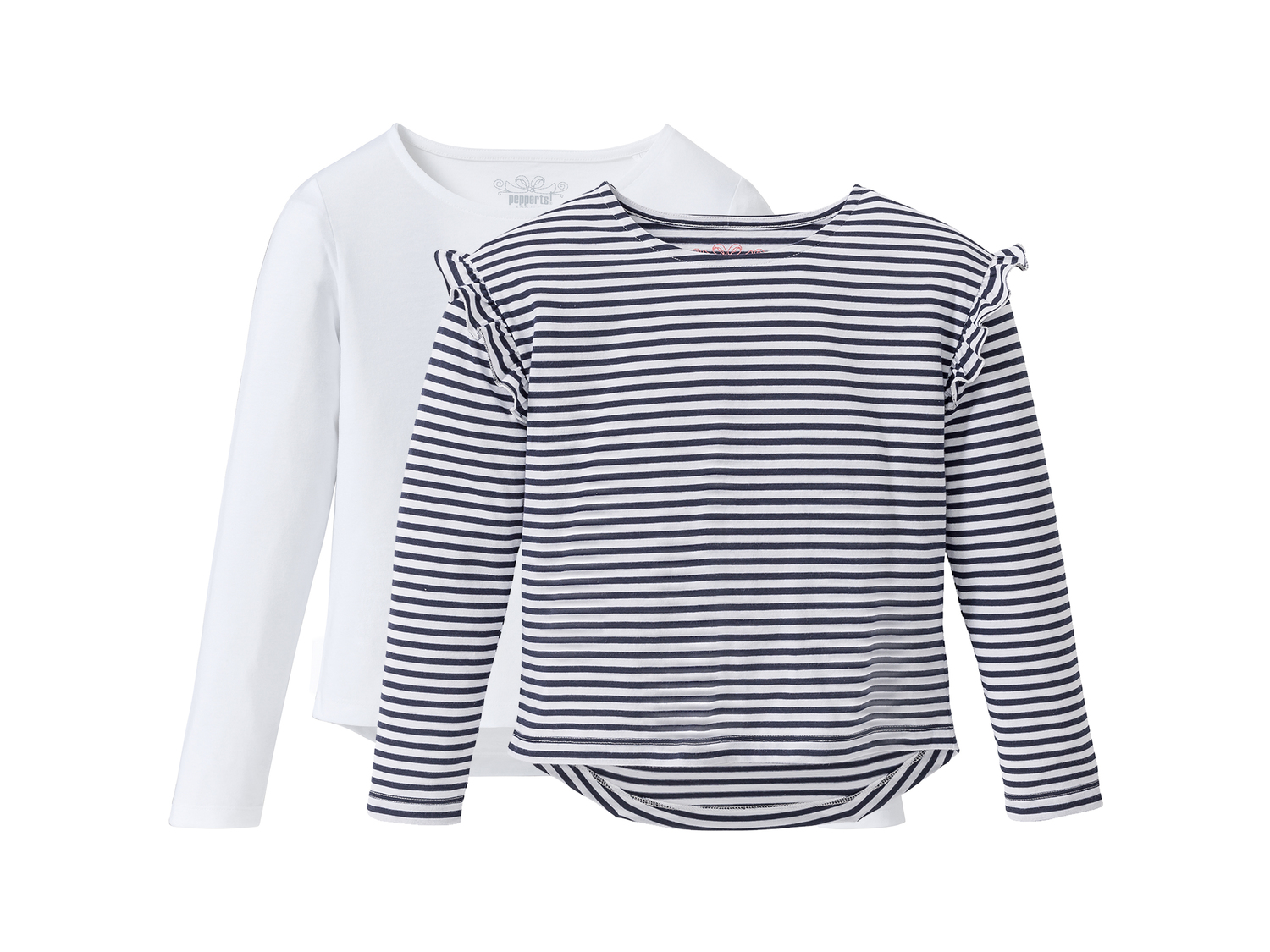 T-shirts à manches longues fille en coton bio Lupilu, le prix 5.99 €
- Ex. ...