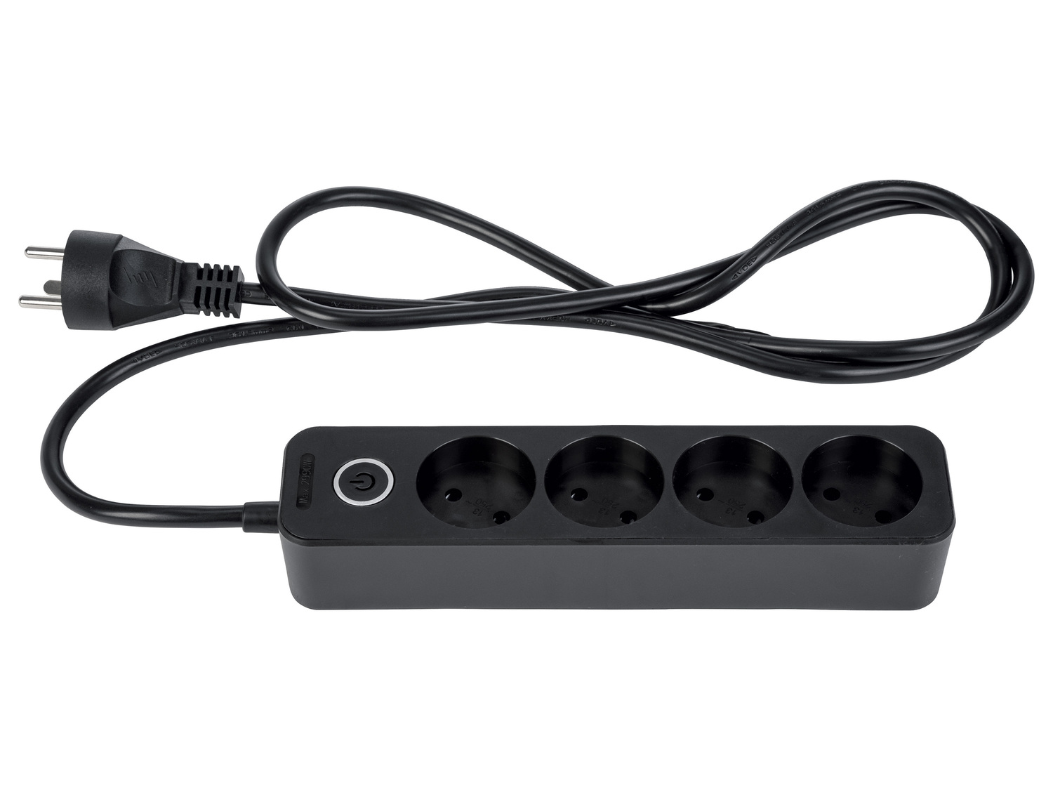 Multiprise 4 prises , le prix 4.99 €
- Interrupteur marche/arrêt lumineux
- ...