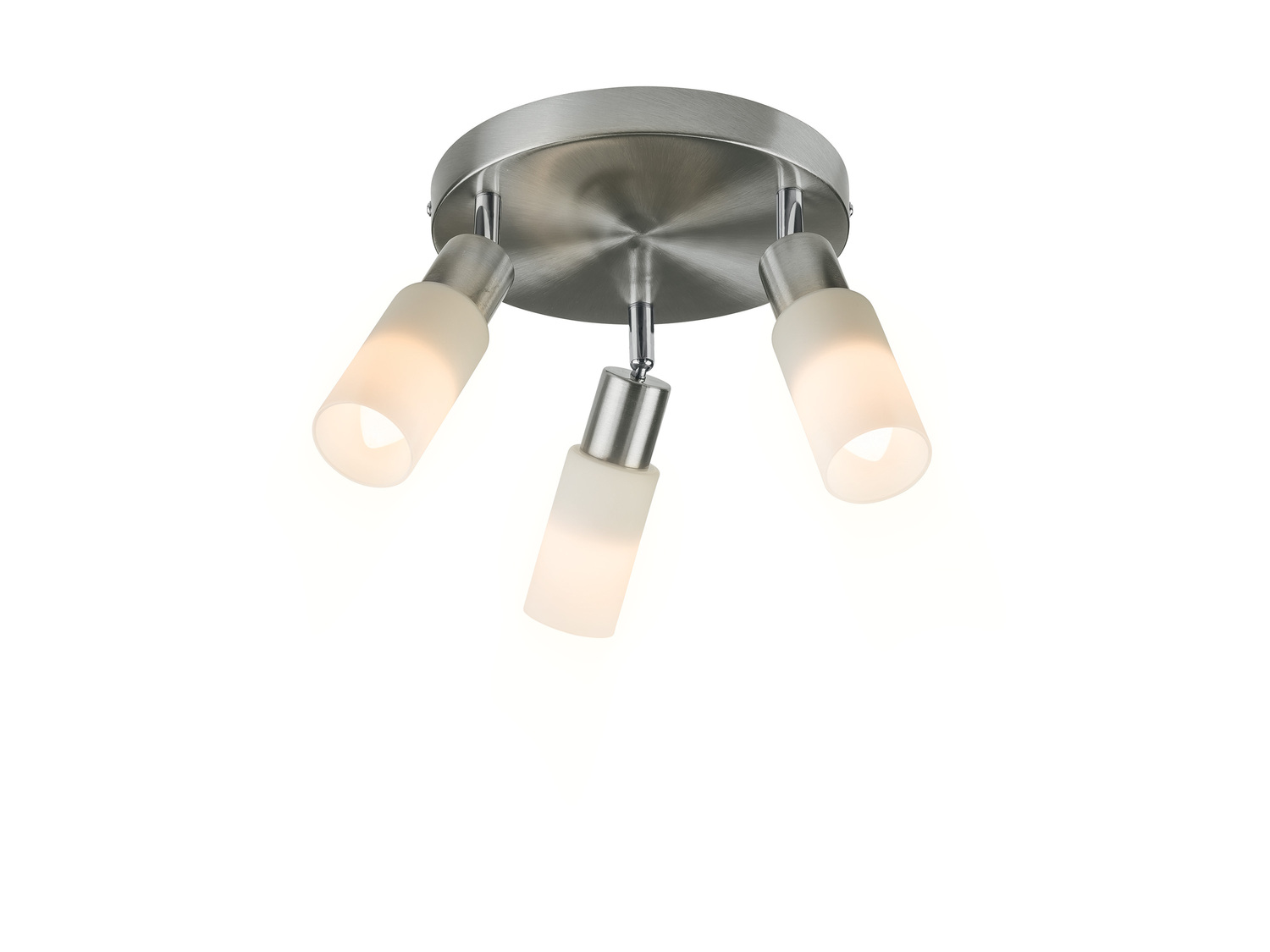 Plafonnier à LED , le prix 19.99 €
- Au choix : 4 spots orientables en verre ...