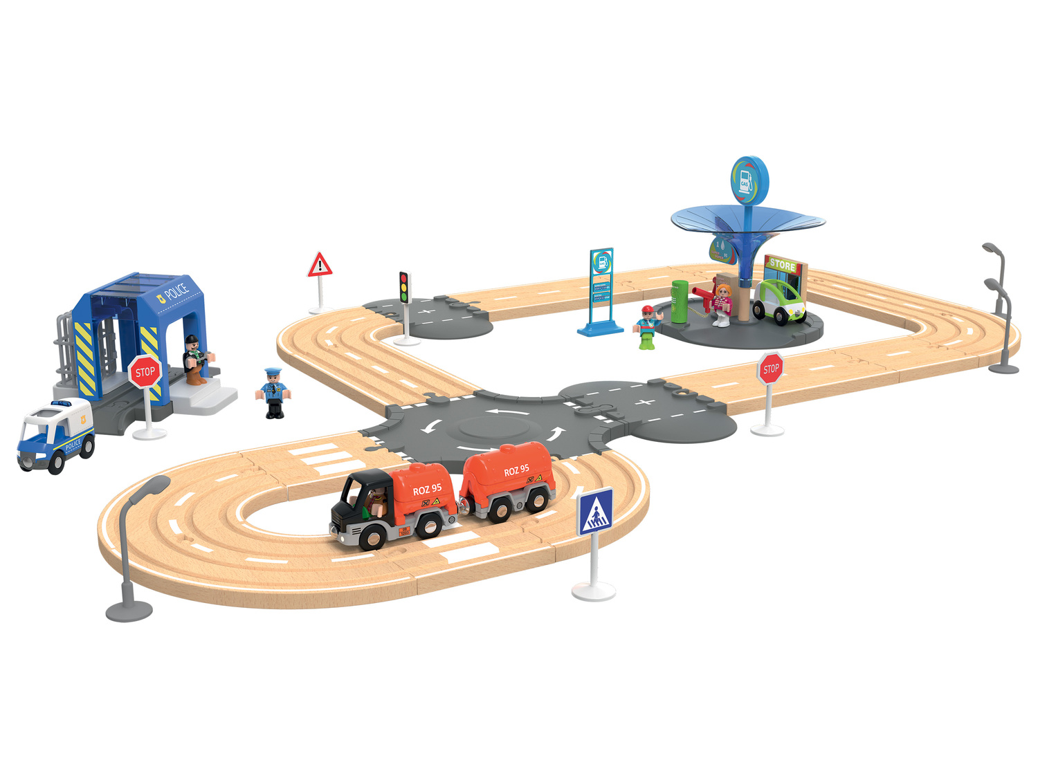 set de chemin de fer en bois , le prix 19.99 €
- Au choix : set de chemin de ...