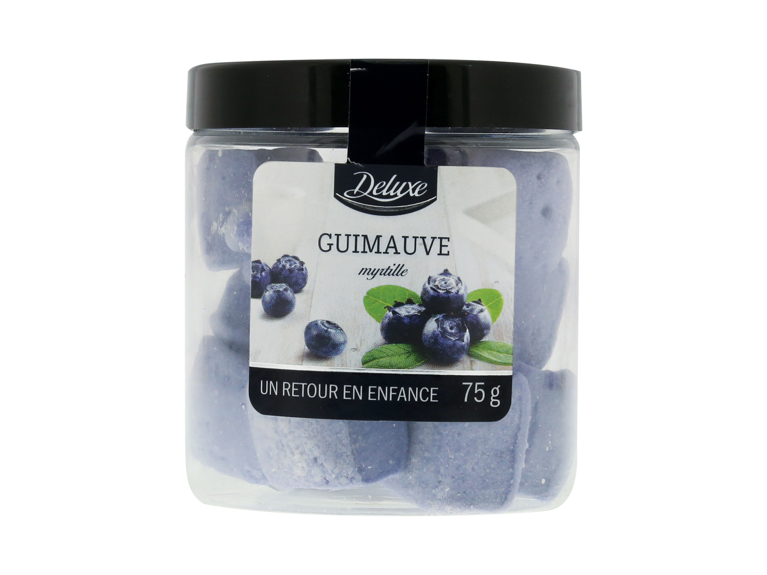 Guimauves en vente , le prix 1.29 €
- Au choix : myrtille, vanille ou framboise