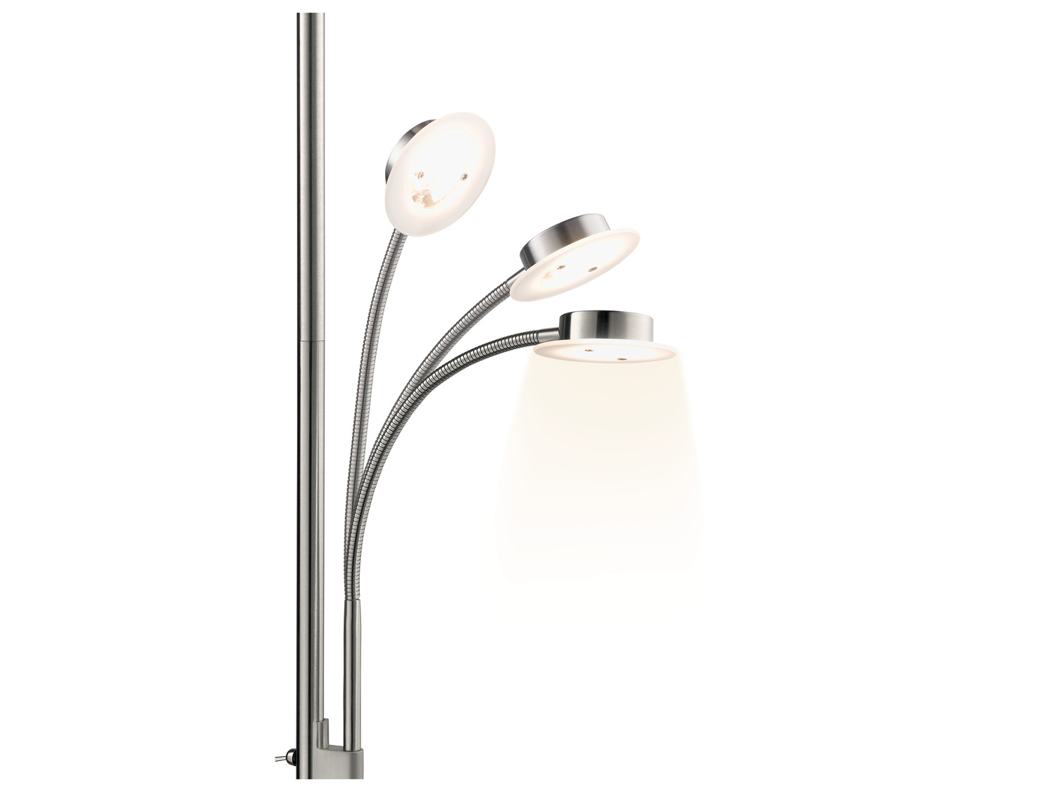 Lampadaire vasque à LED , le prix 31.99 €
- 1 600 lm / 300 lm
- 17 w / 3,6 ...