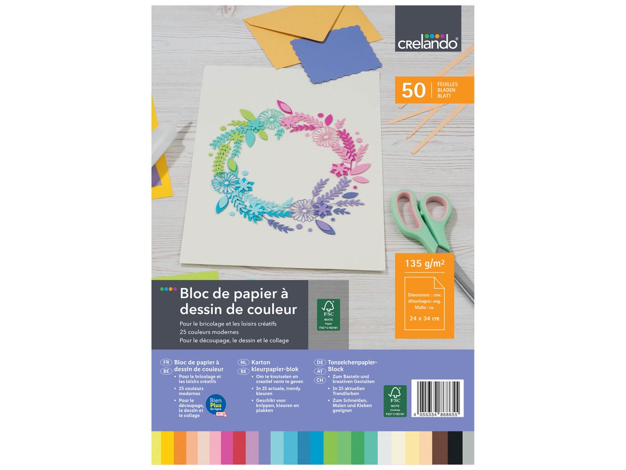 Bloc de papier à dessin ou carton de , prezzo 2.49 EUR
Bloc de papier à dessin ...