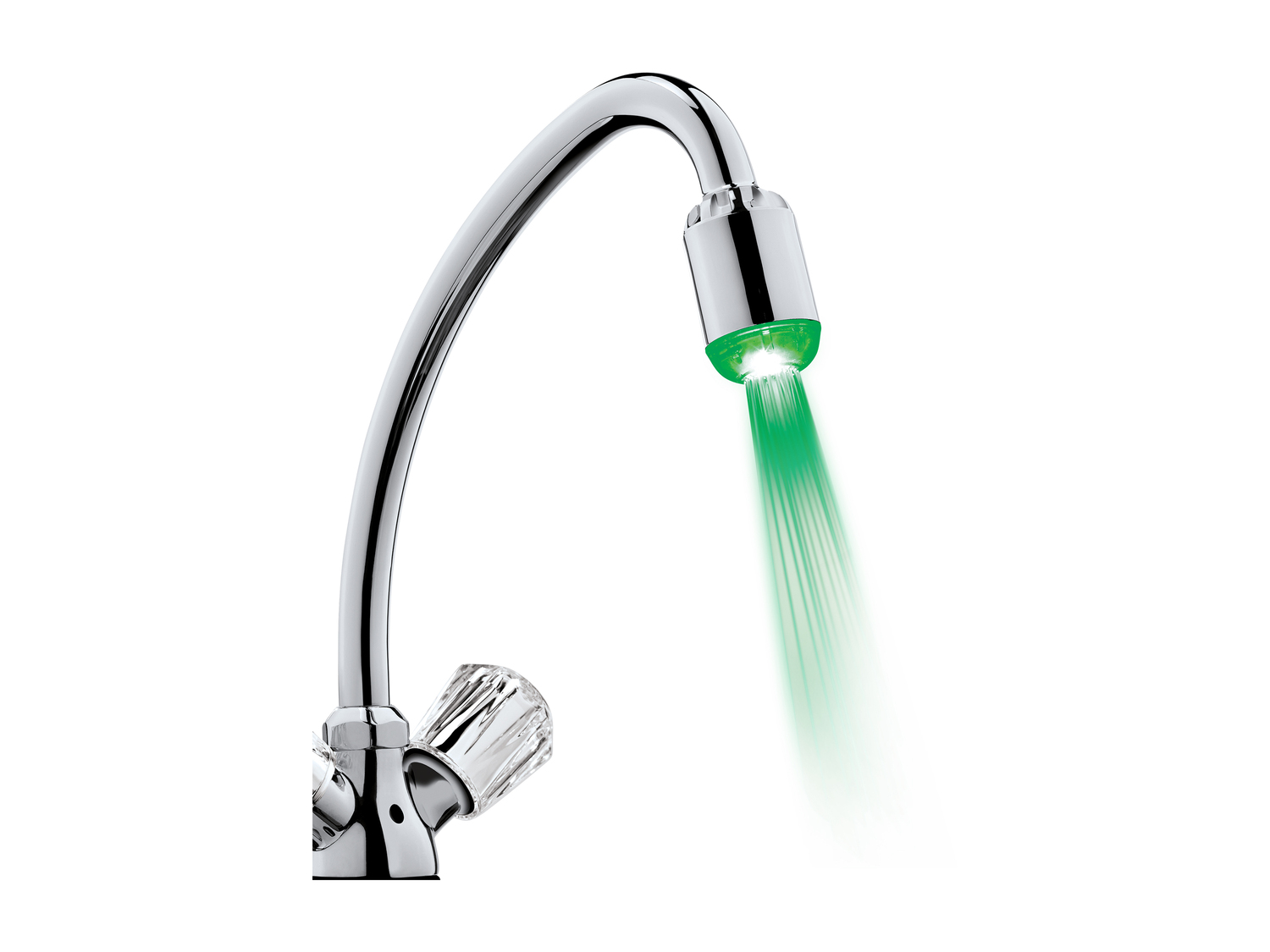 Mousseur à LED , le prix 5.99 €
- LED et sonde de température intégrées
- ...