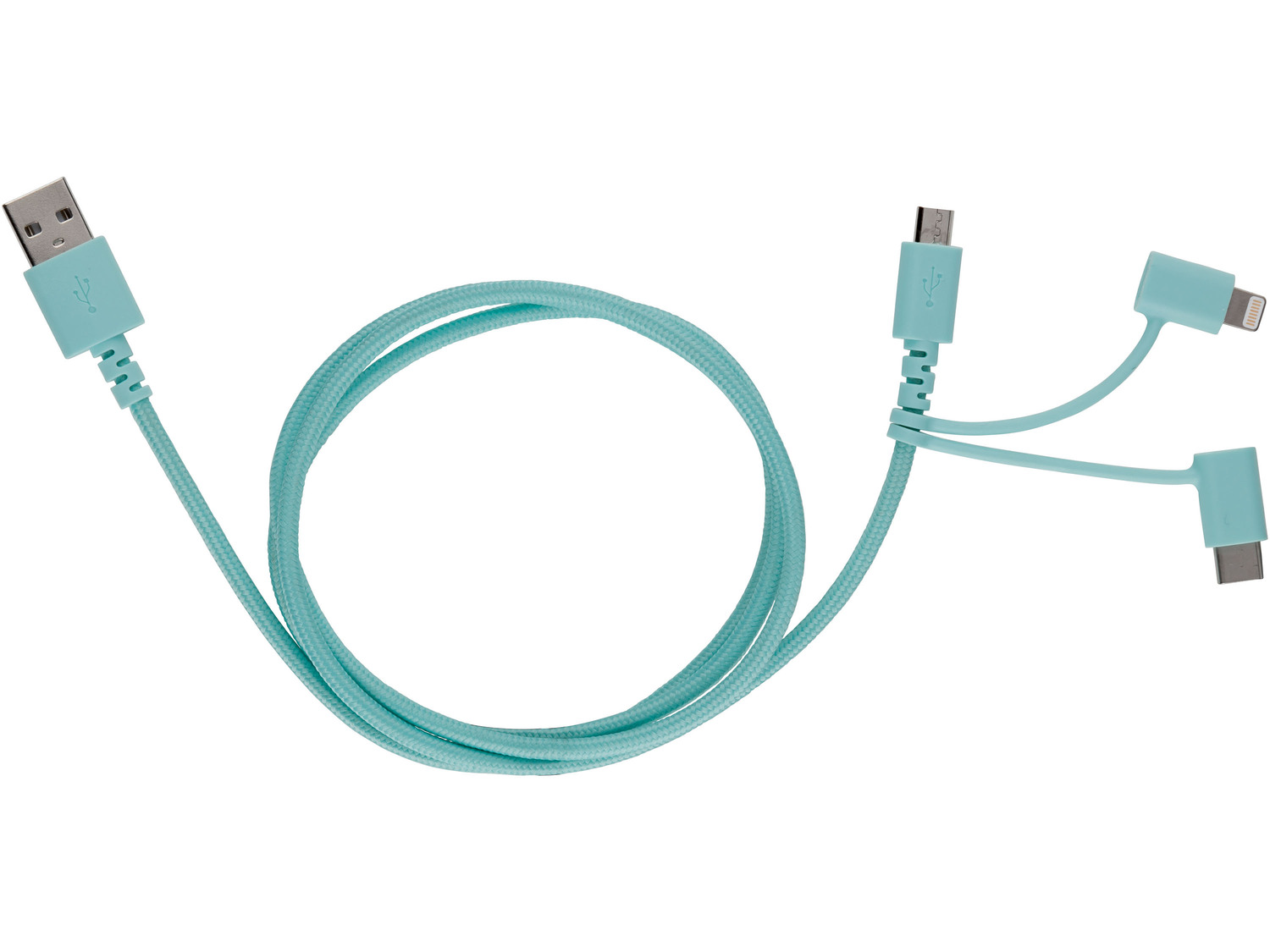 Câble de charge et synchronisation 3 en 1 , le prix 6.99 € 
- 3 en 1 avec connecteur ...