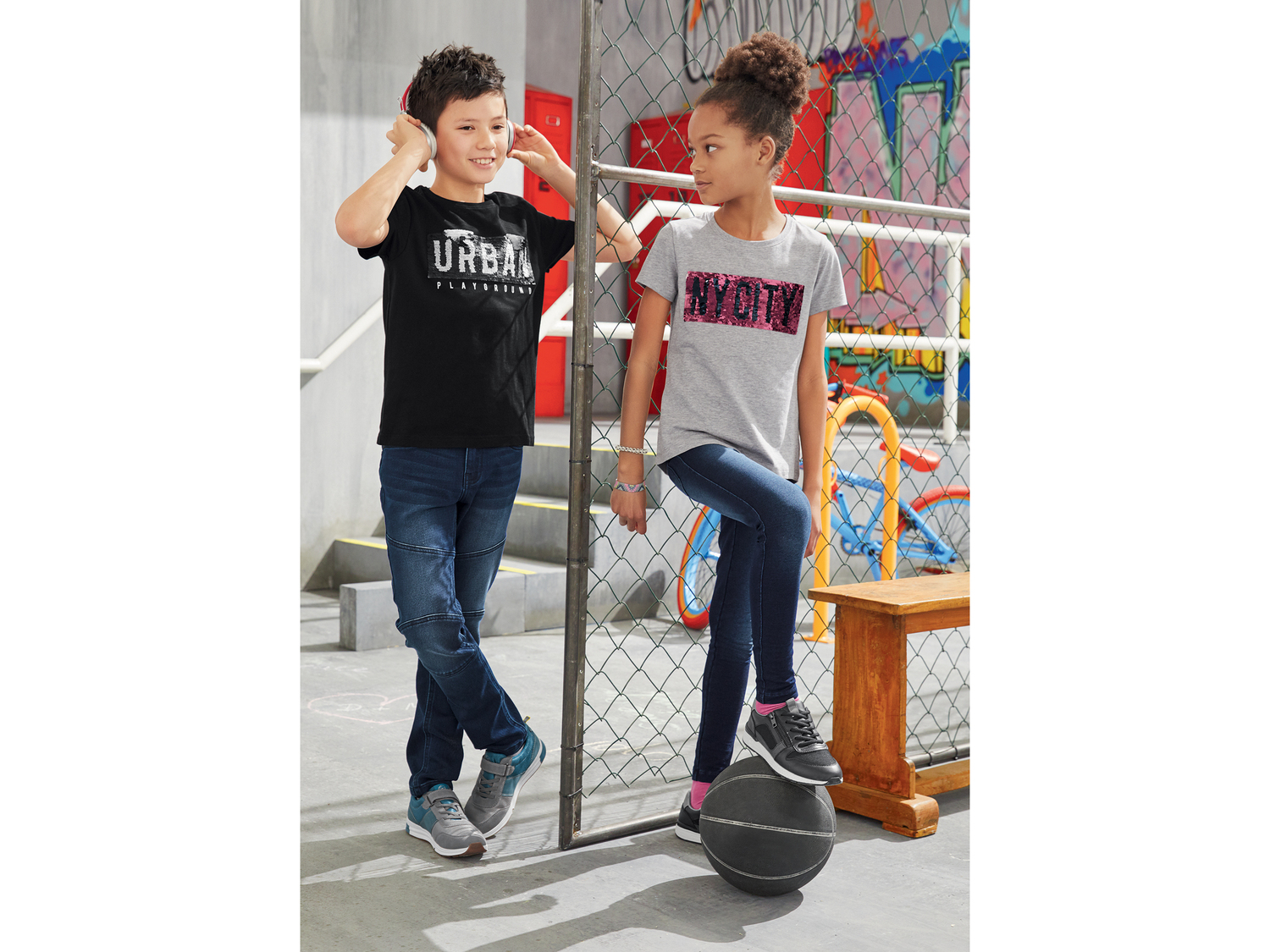 Jegging , le prix 5.99 €
- Du 6-8 ans au 12-14 ans (122-128 au 158-164 cm) selon ...
