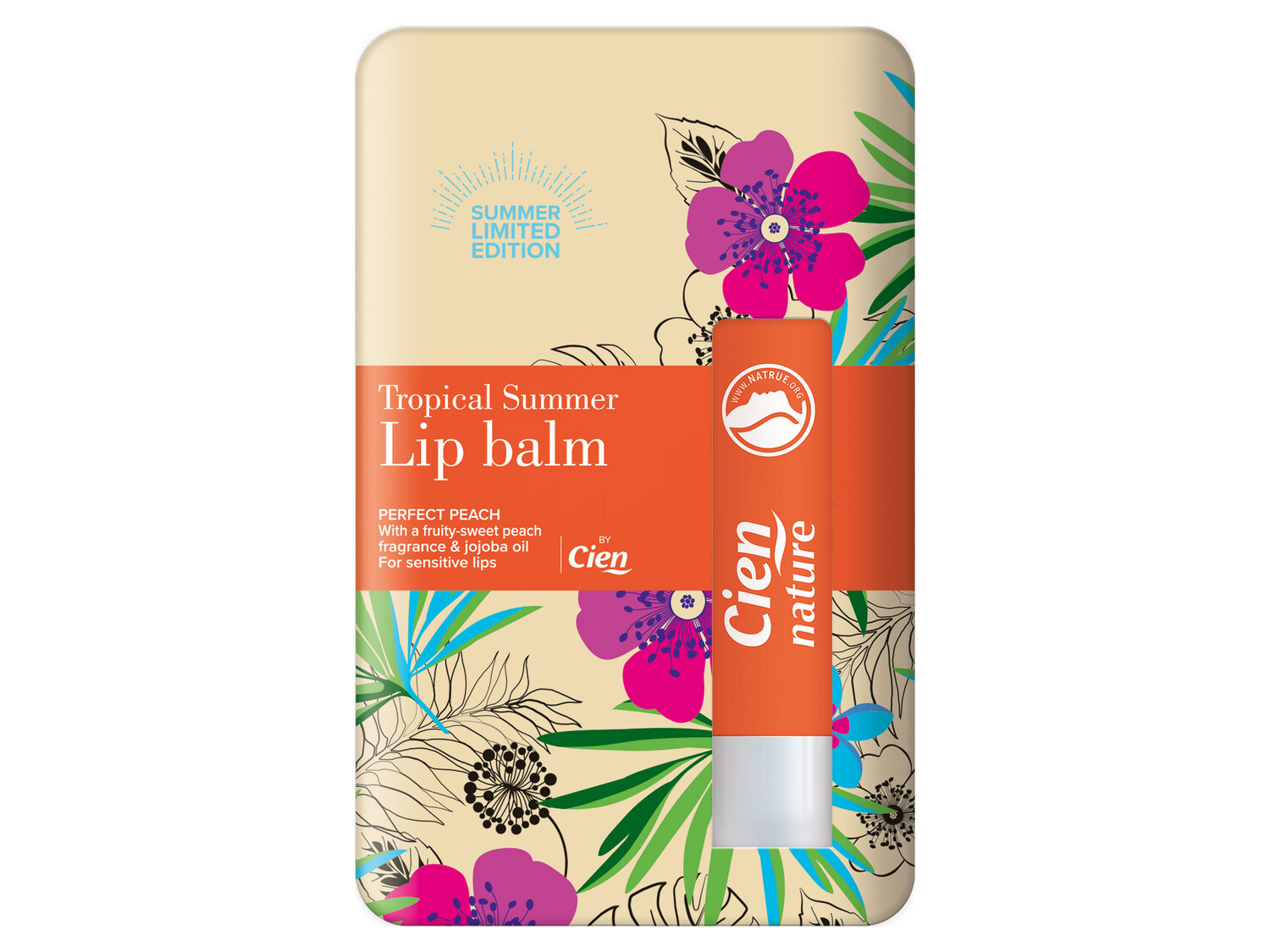 Mini baume à lèvres , le prix 0.89 €
- Au choix : ananas, hibiscus ou pêche