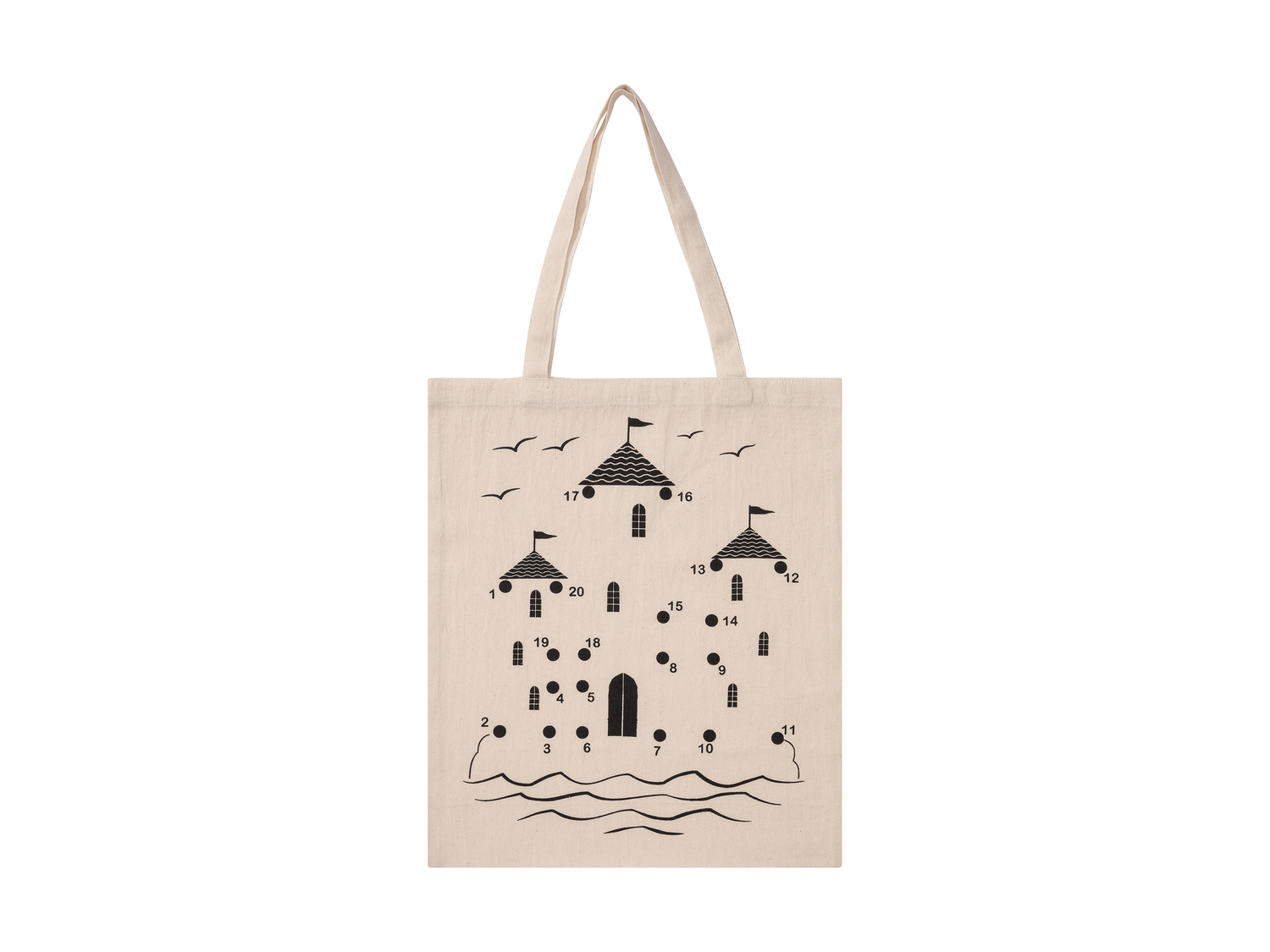 Sac en toile , le prix 2.99 €
- 100 % coton
- À personnaliser avec votre peinture ...