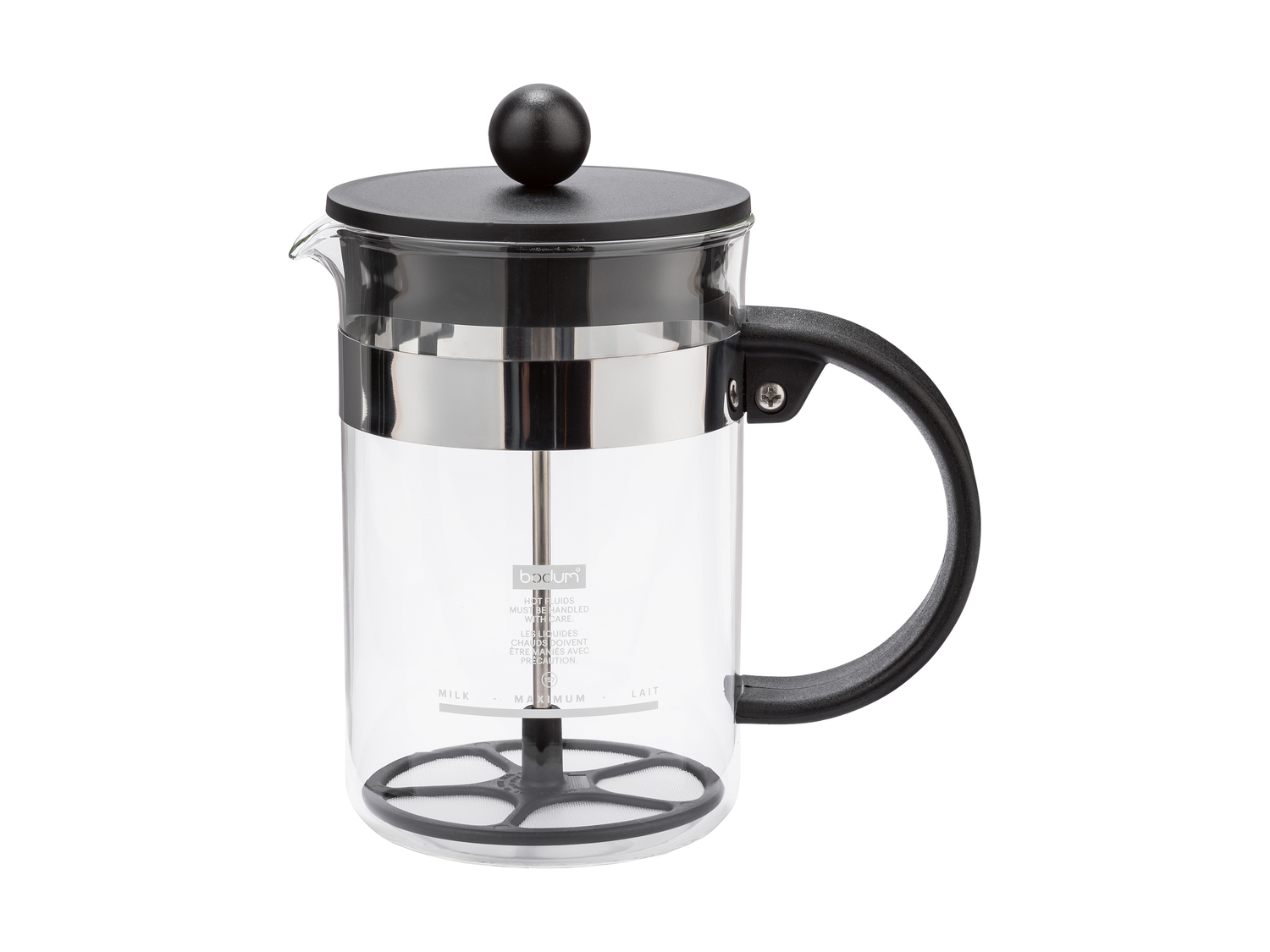 Cafetière, mousseur à lait ou théière Bodum , le prix 11.99 €
- Préparez ...