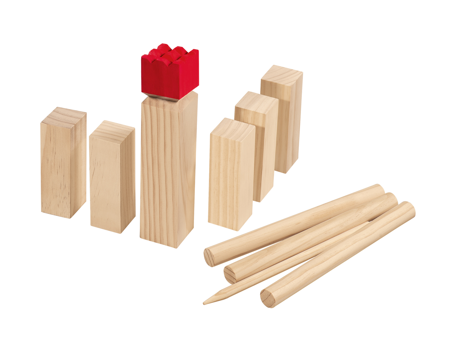 Jeu d’extérieur en bois , le prix 11.99 €
- Au choix : croquet, à partir ...