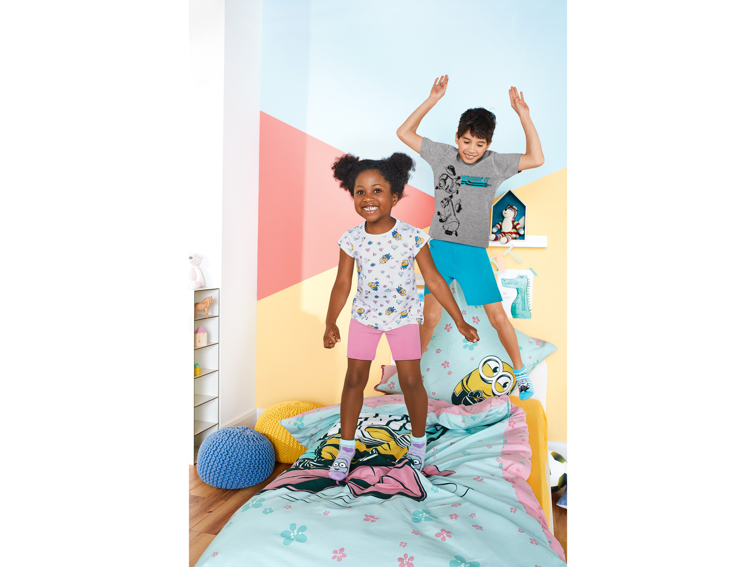 Pyjashort fille ou garçon , le prix 5.99 €
- Du 2-4 ans (98/104 cm) au 8-10 ...