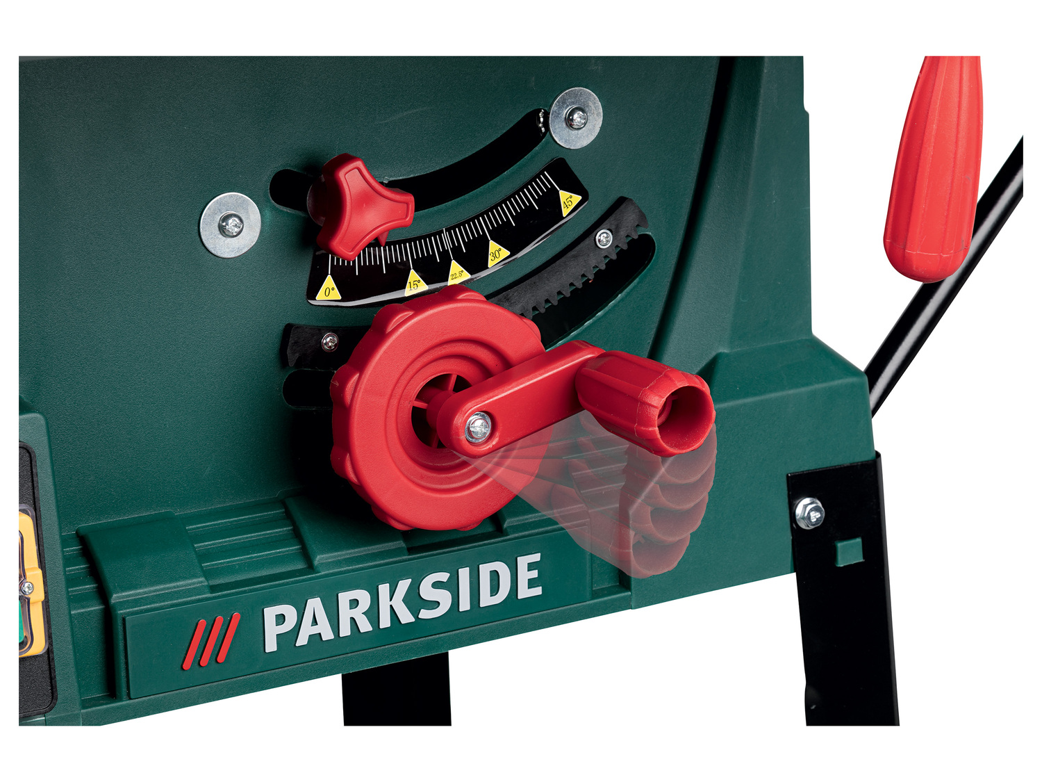 Scie circulaire sur table Parkside, le prix 129.00 €
- Pour une coupe précise ...