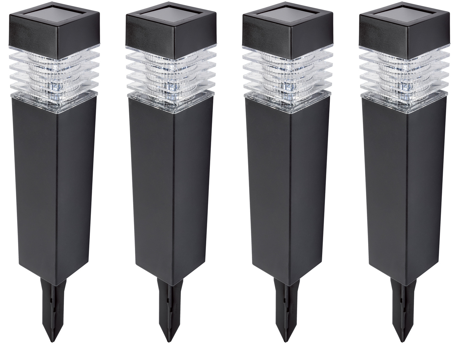 Balises solaires à LED , le prix 11.99 €
- Lot de 4
- Au choix : hauteur (avec ...