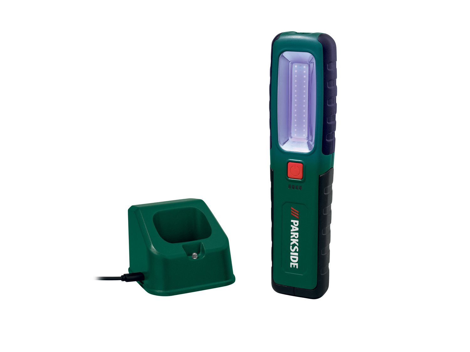 Baladeuse rechargeable Parkside , le prix 16.99 €
- Éclairage LED polyvalent ...