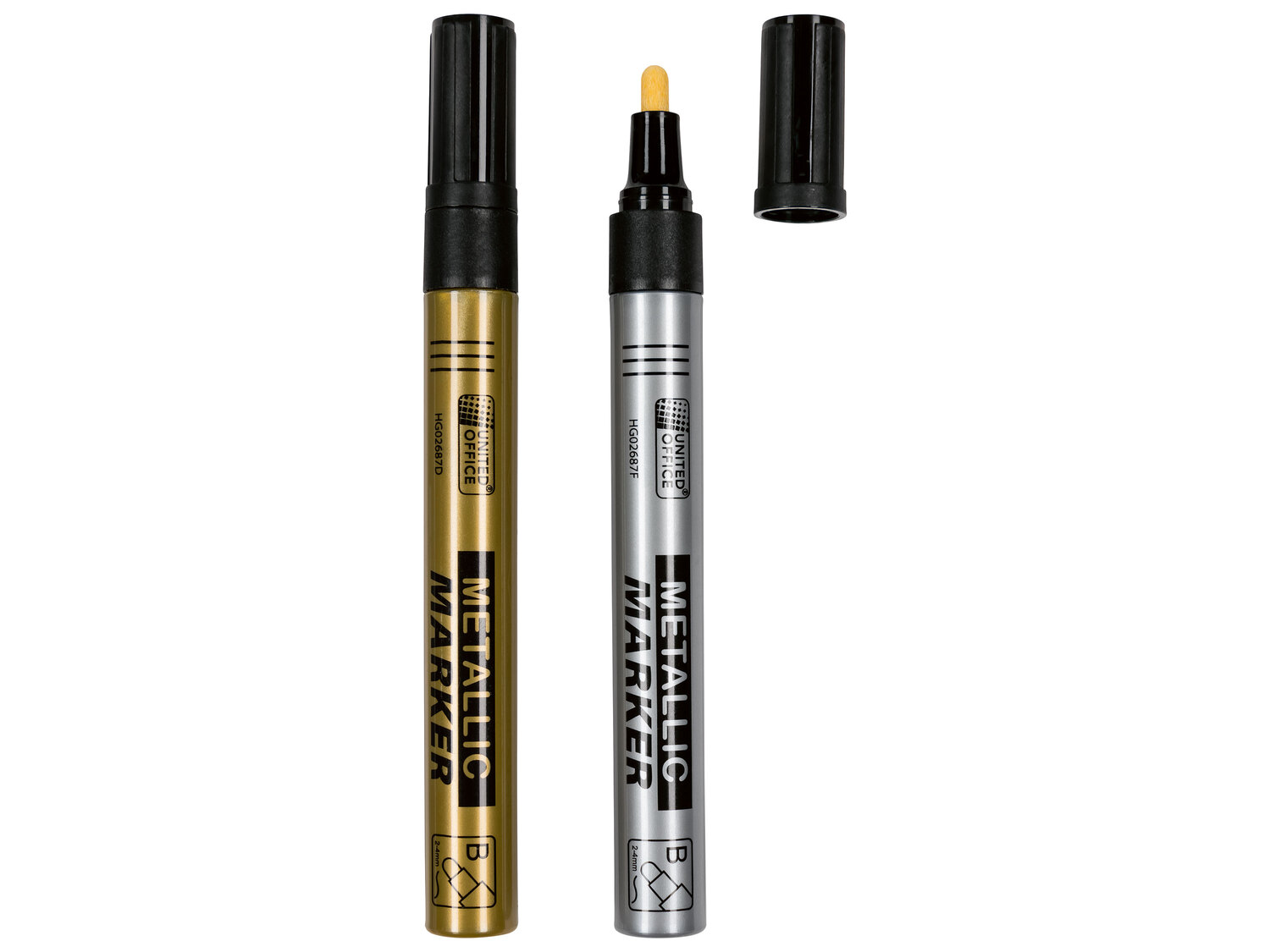 Marqueurs peinture , le prix 1.99 €
Au choix :
- Env. 0,8 mm
- Env. 1-2 ...