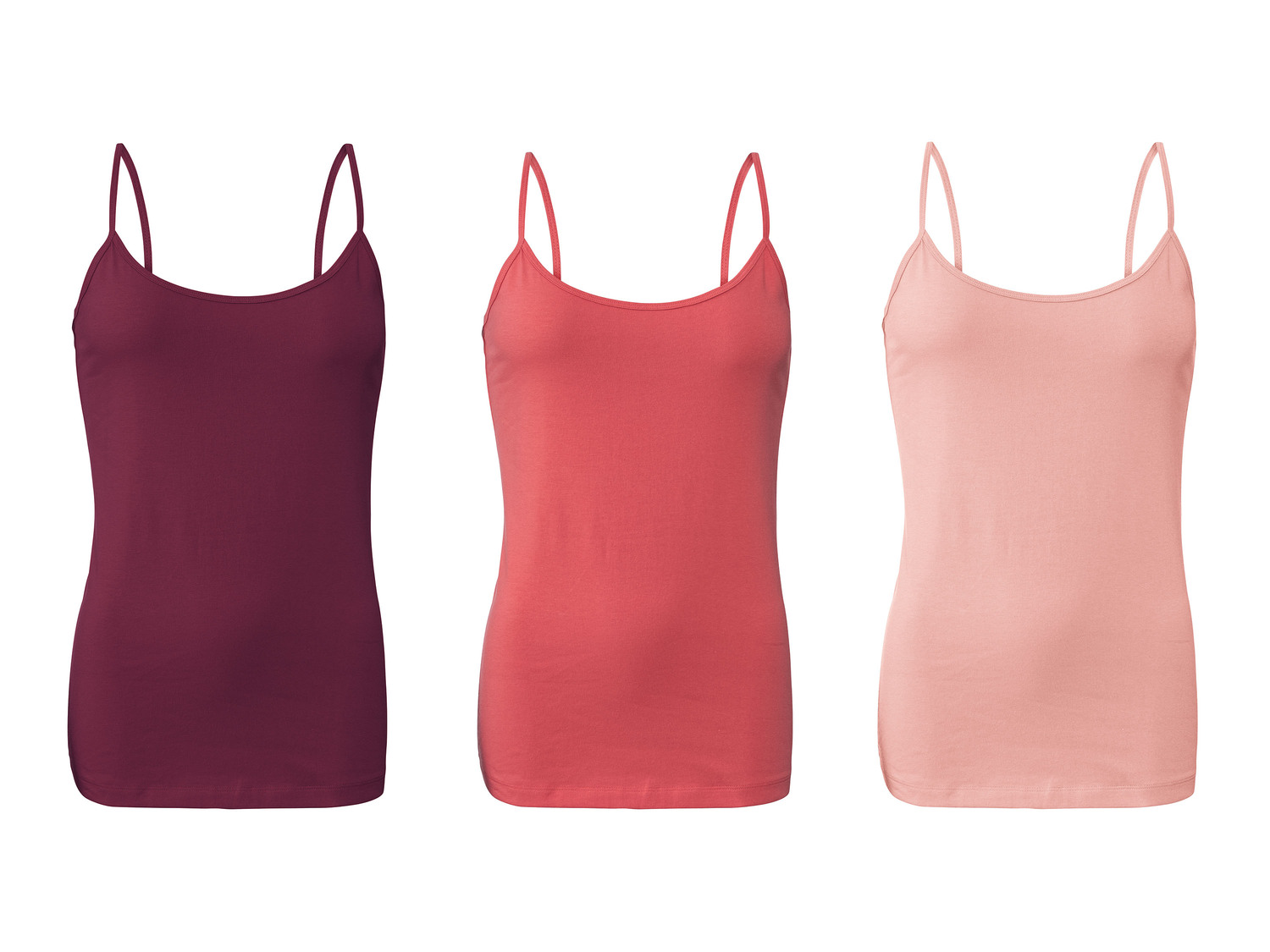 Débardeurs à fines bretelles femme , le prix 7.99 €
- Du S au XL selon modèle.
- ...