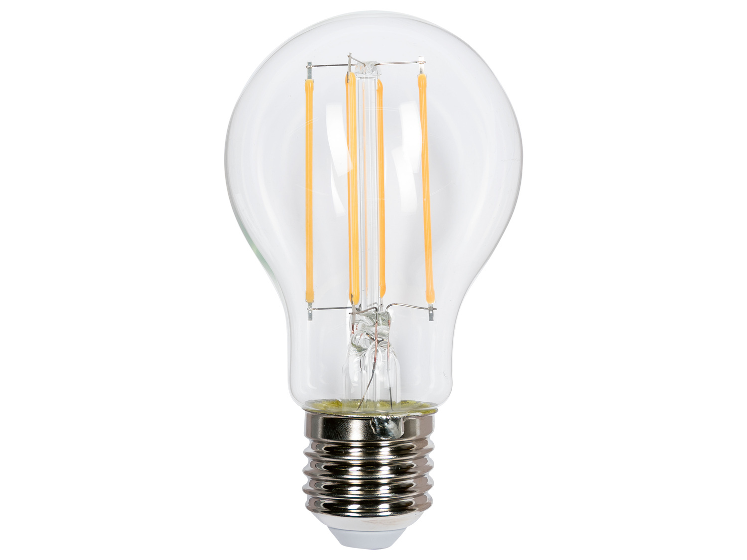Ampoule LED à filament , le prix 2.99 €
- E27 : 806 lumen
- Light : 8 W, ...