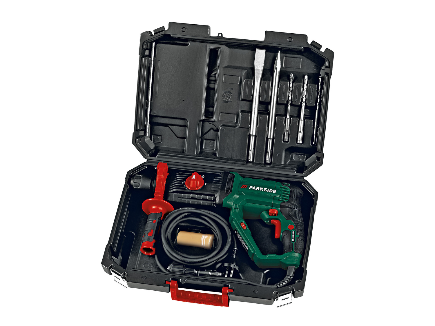 Perforateur burineur PBH 1050 C3, le prix 49.99 €
- 1 050 W
- Force de frappe ...