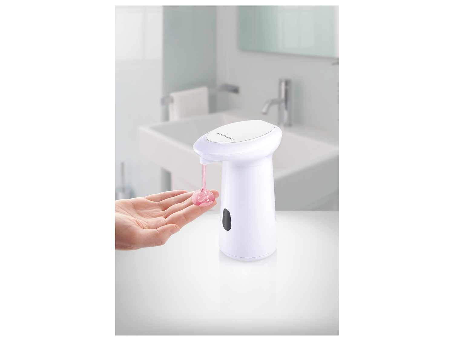 Distributeur de savon automatique , le prix 9.99 €
- Pour savon liquide, liquide ...