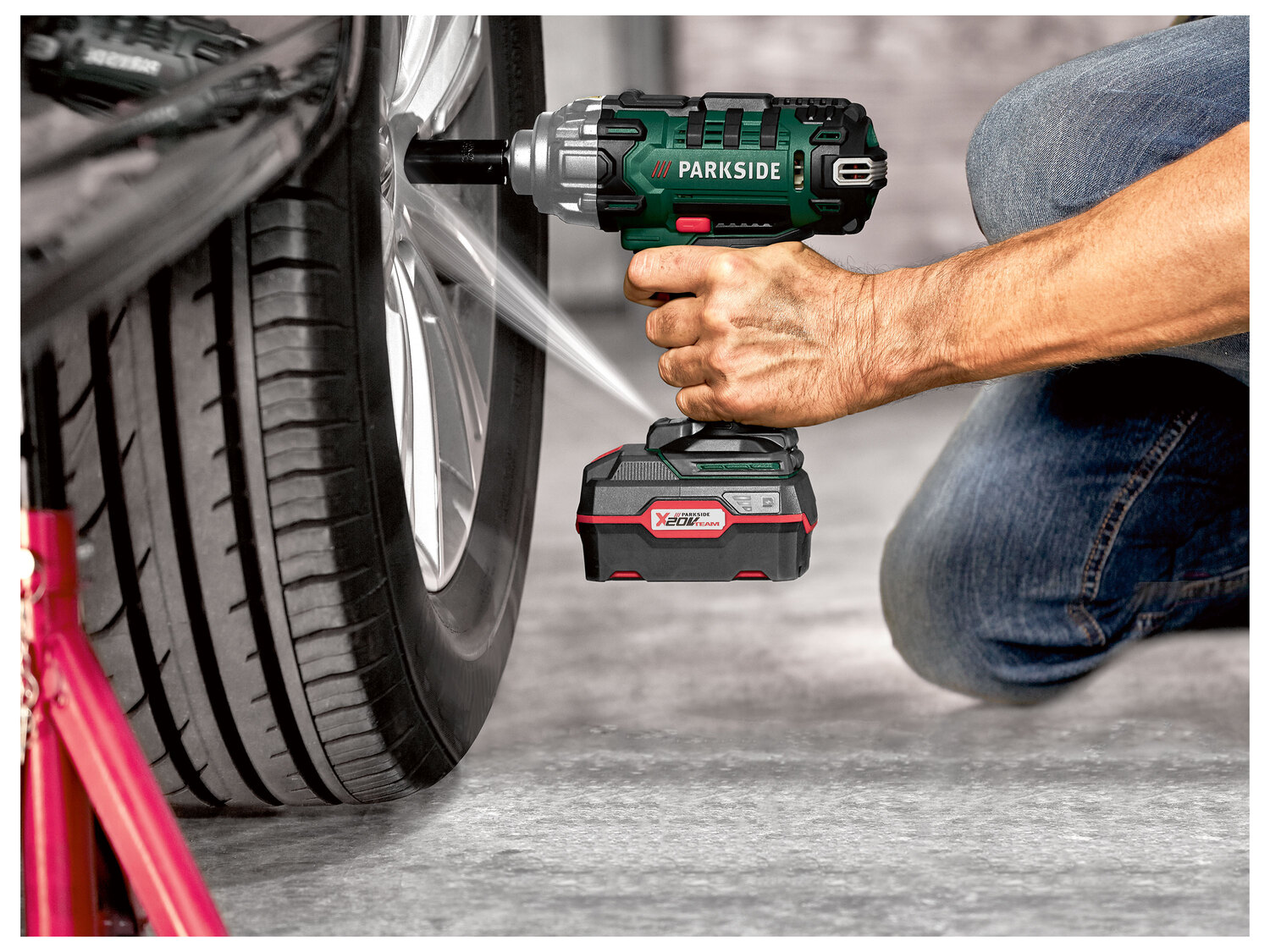 Visseuse à chocs sans fil pour voiture Parkside, X20VTeam, le prix 79.99 €
- ...