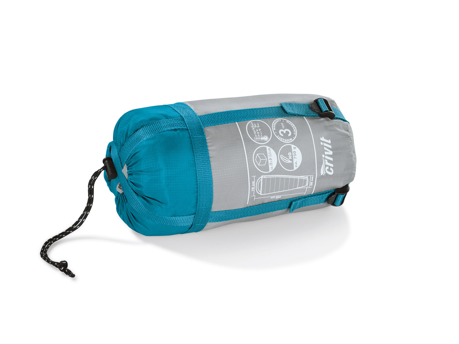 Sac de couchage ultra-léger Crivit, le prix 14.99 €
- Sac de couchage sarcophage ...