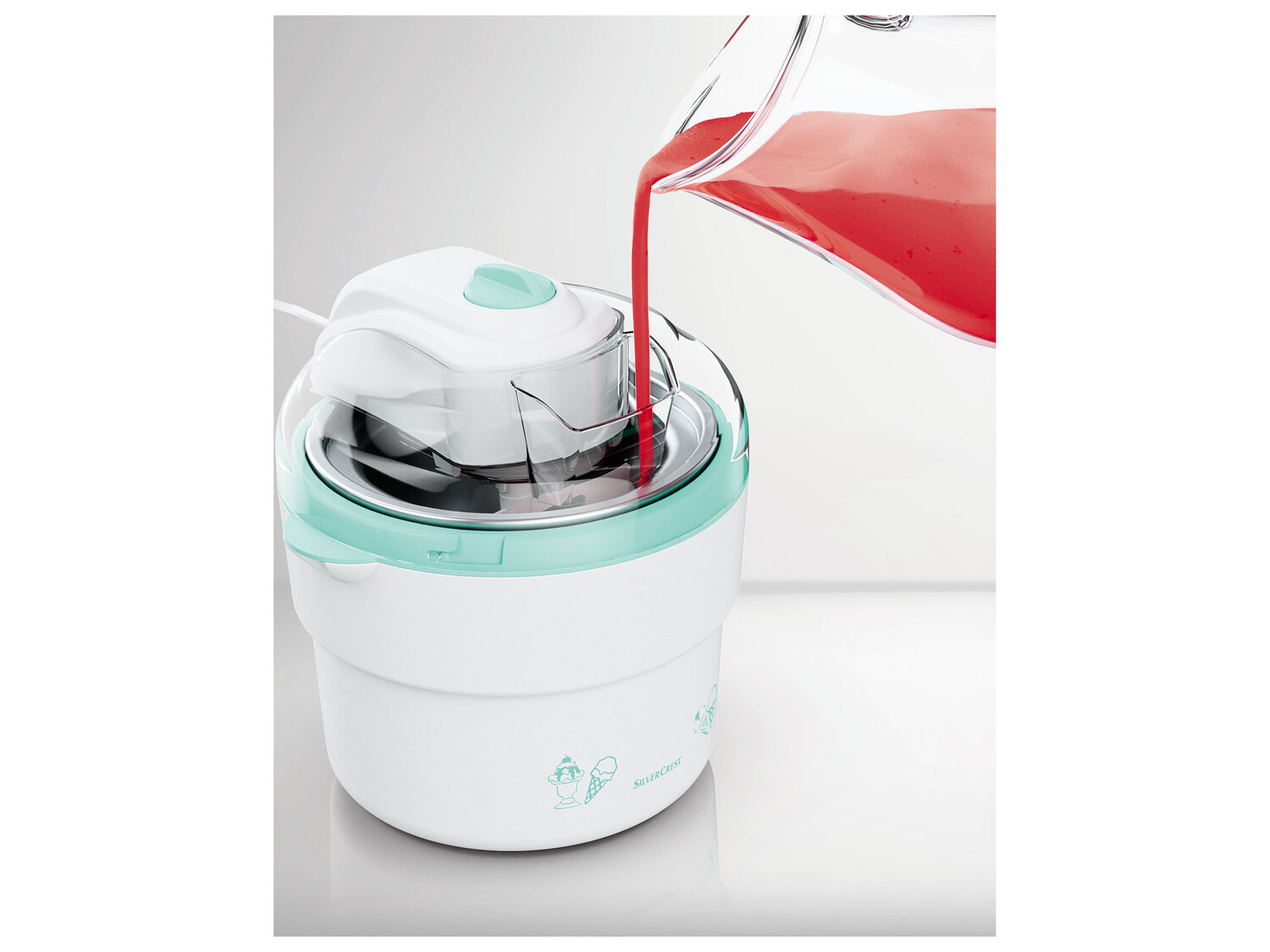 Sorbetière , le prix 19.99 €
- Préparer jusqu'à 1 L de glace ou ...