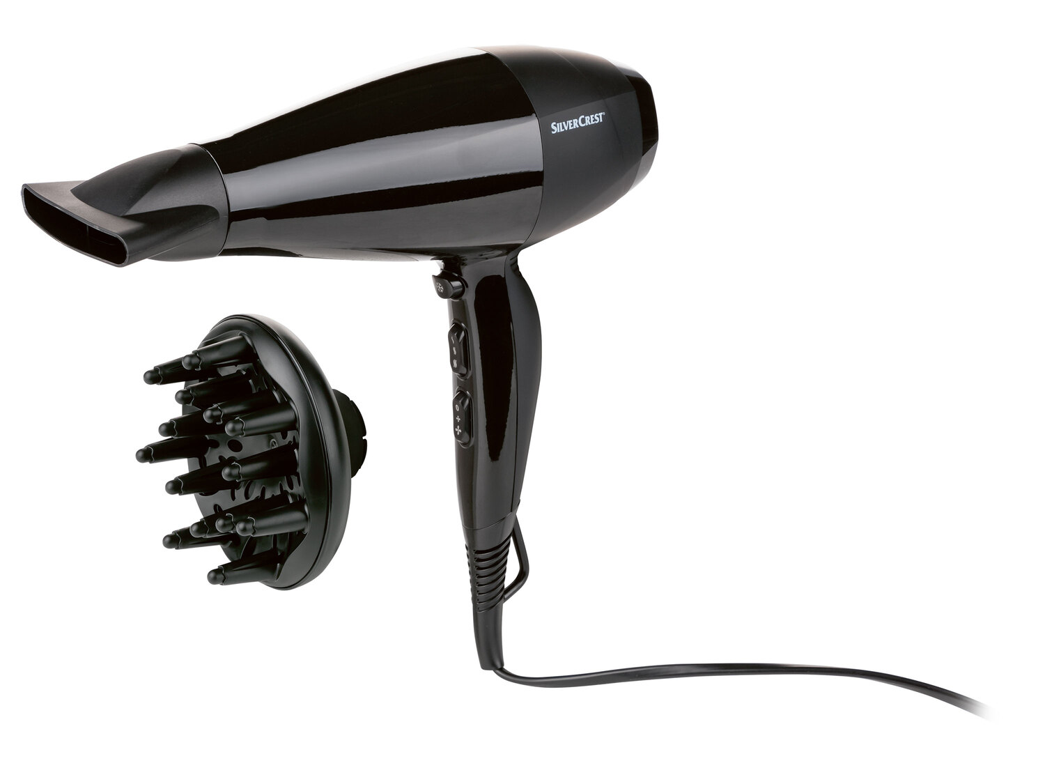 Sèche-cheveux à technologie ionique , le prix 17.99 €
- Cordon d'alimentation ...