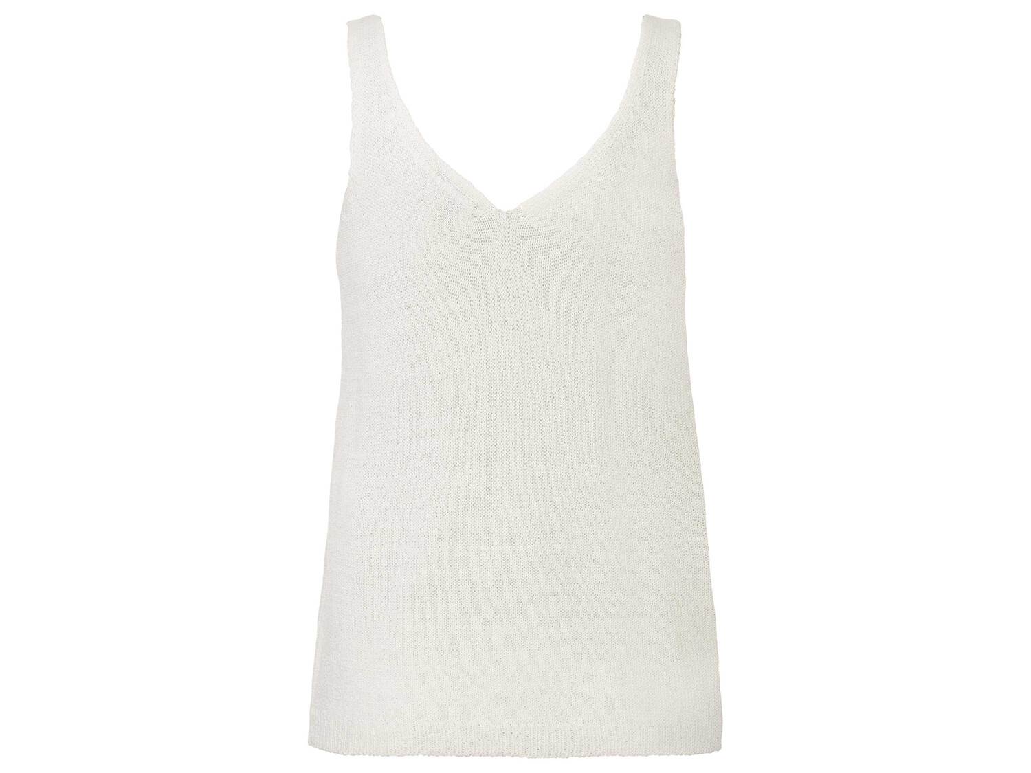 Débardeur Esmara, le prix 6.99 €
- Du S au XL selon modèle
- Ex. 100 % acrylique
- ...