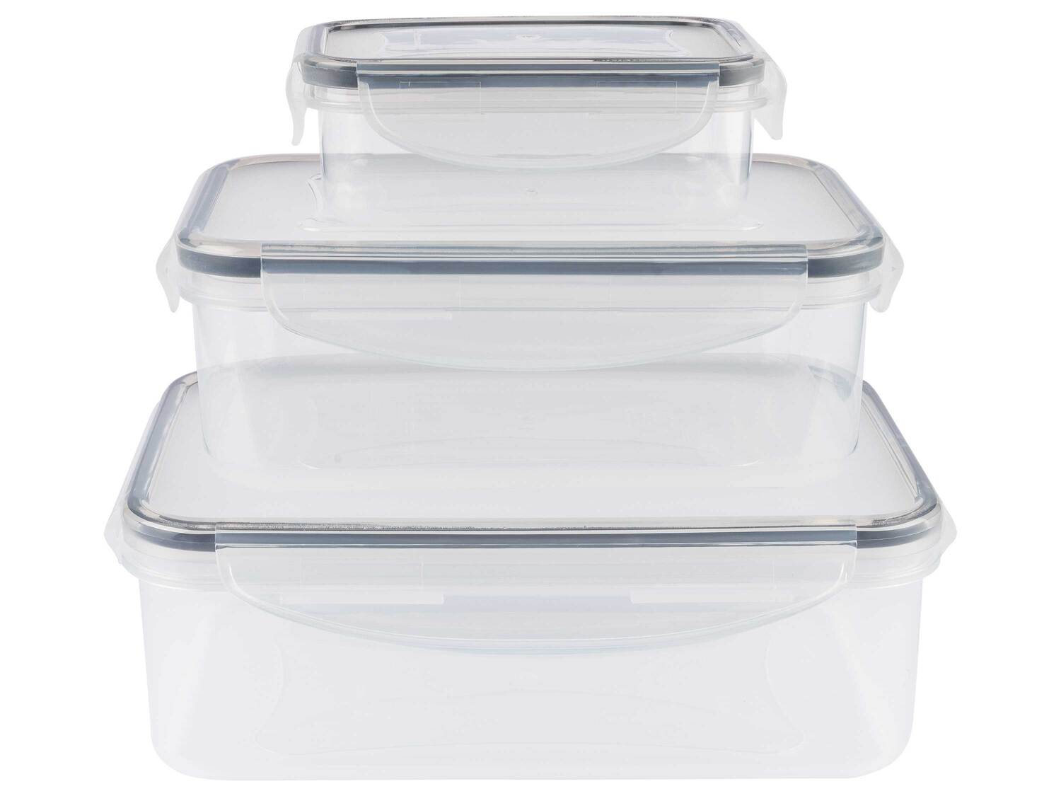 Boîtes de conservation , le prix 3.99 €
- Set de 3
- Au choix : Env. 0,4 L, ...