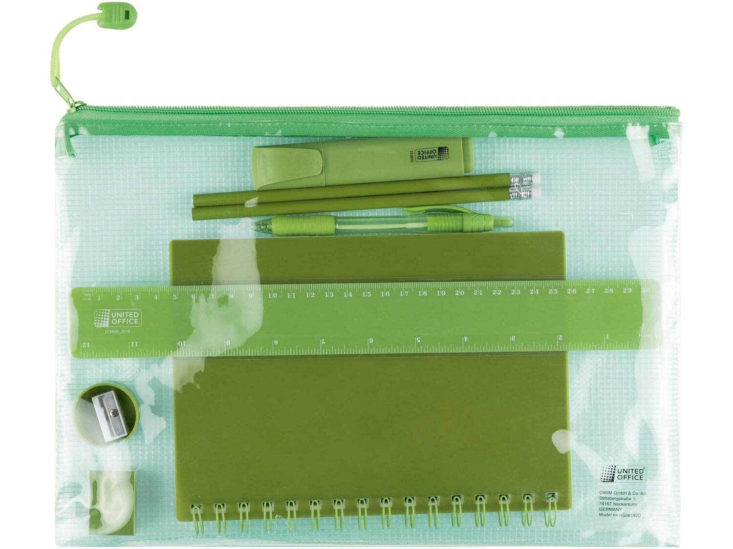 Set décriture , le prix 3.99 €
- 1 pochette en plastique, 1 carnet A5 ...