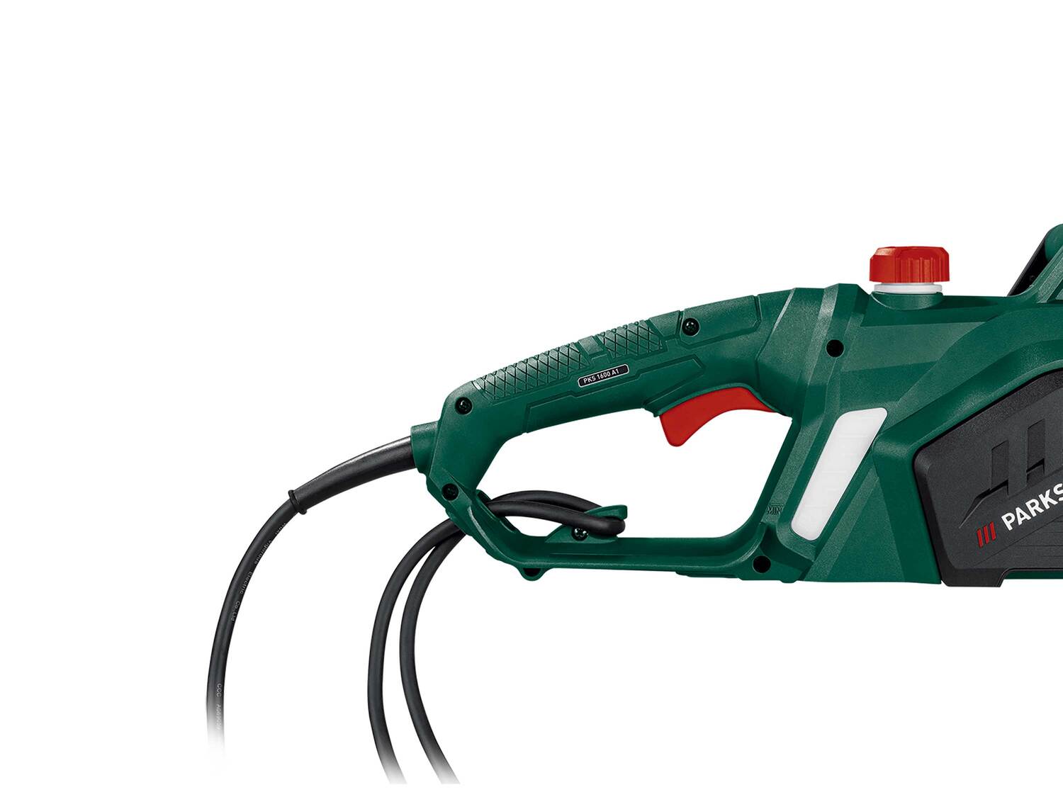 Tronçonneuse électrique , le prix 49.99 €
- 1 600 W
- Bouchon de réservoir ...