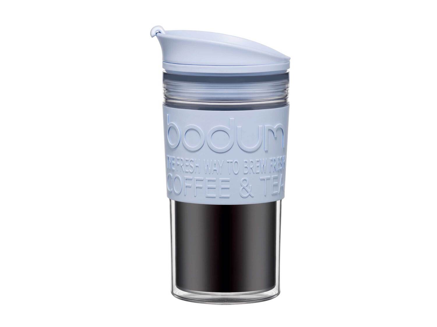 Mug de voyage Bodum, le prix 9.99 €
- Env. 0,35 L
- Compatible lave-vaisselle