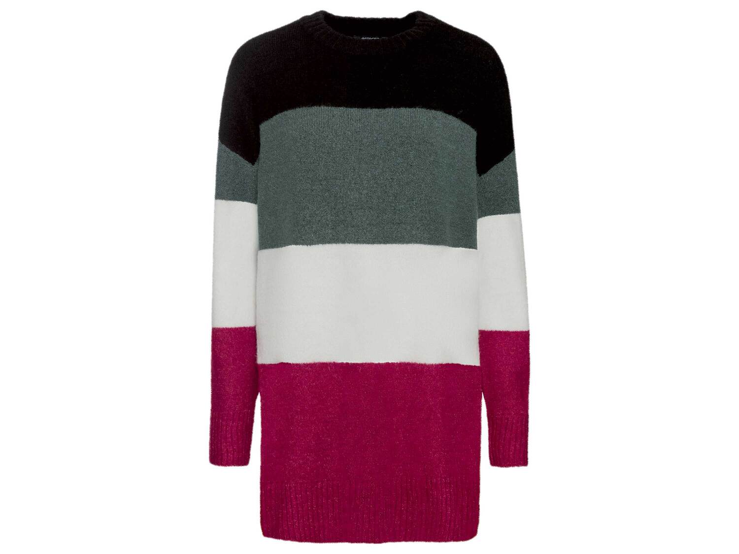 Robe pull , le prix 9.99 €
- Du S au XL selon modèle
- Ex. 68 % acrylique, ...