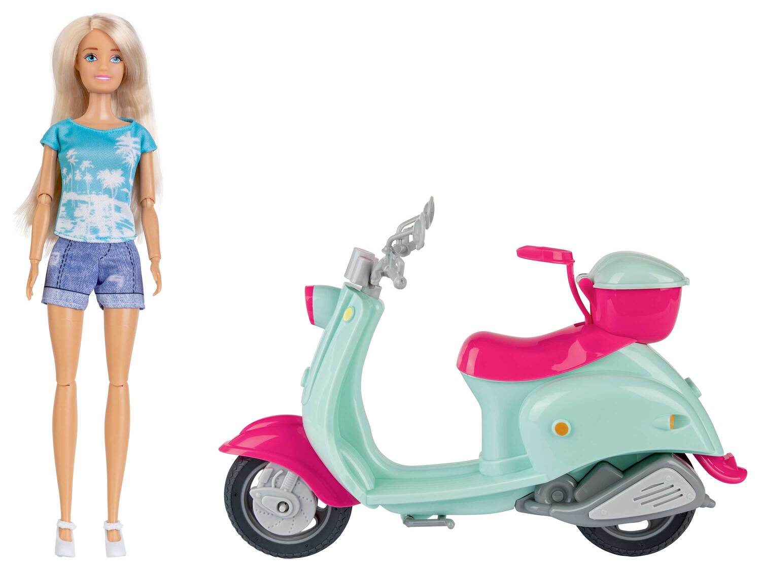 Poupée Fashion Doll , le prix 9.99 €
- Au choix : Poupée Fashion Doll avec ...