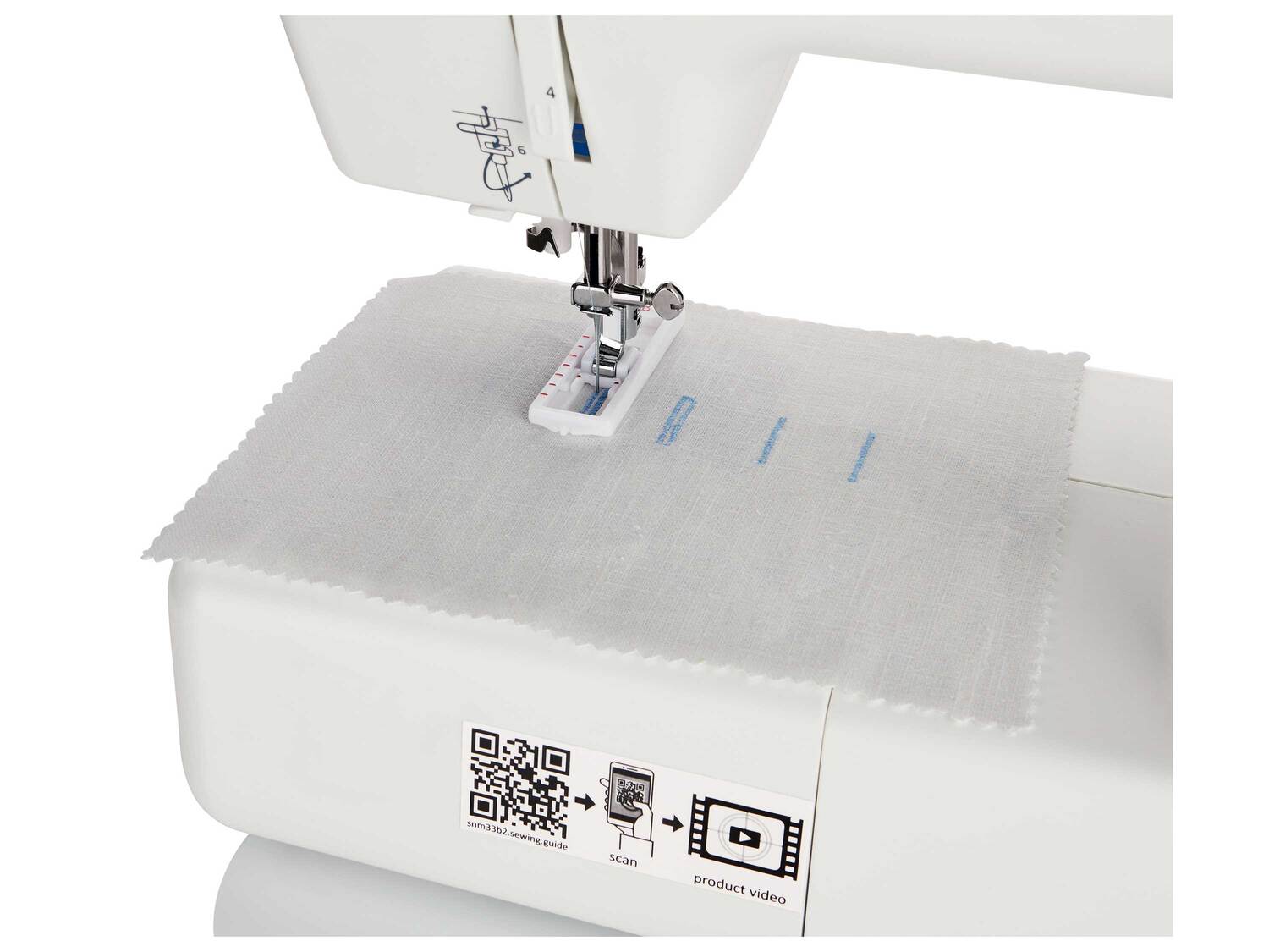 Machine à coudre , le prix 69.99 €
- 33 points de couture, de broderie et de ...
