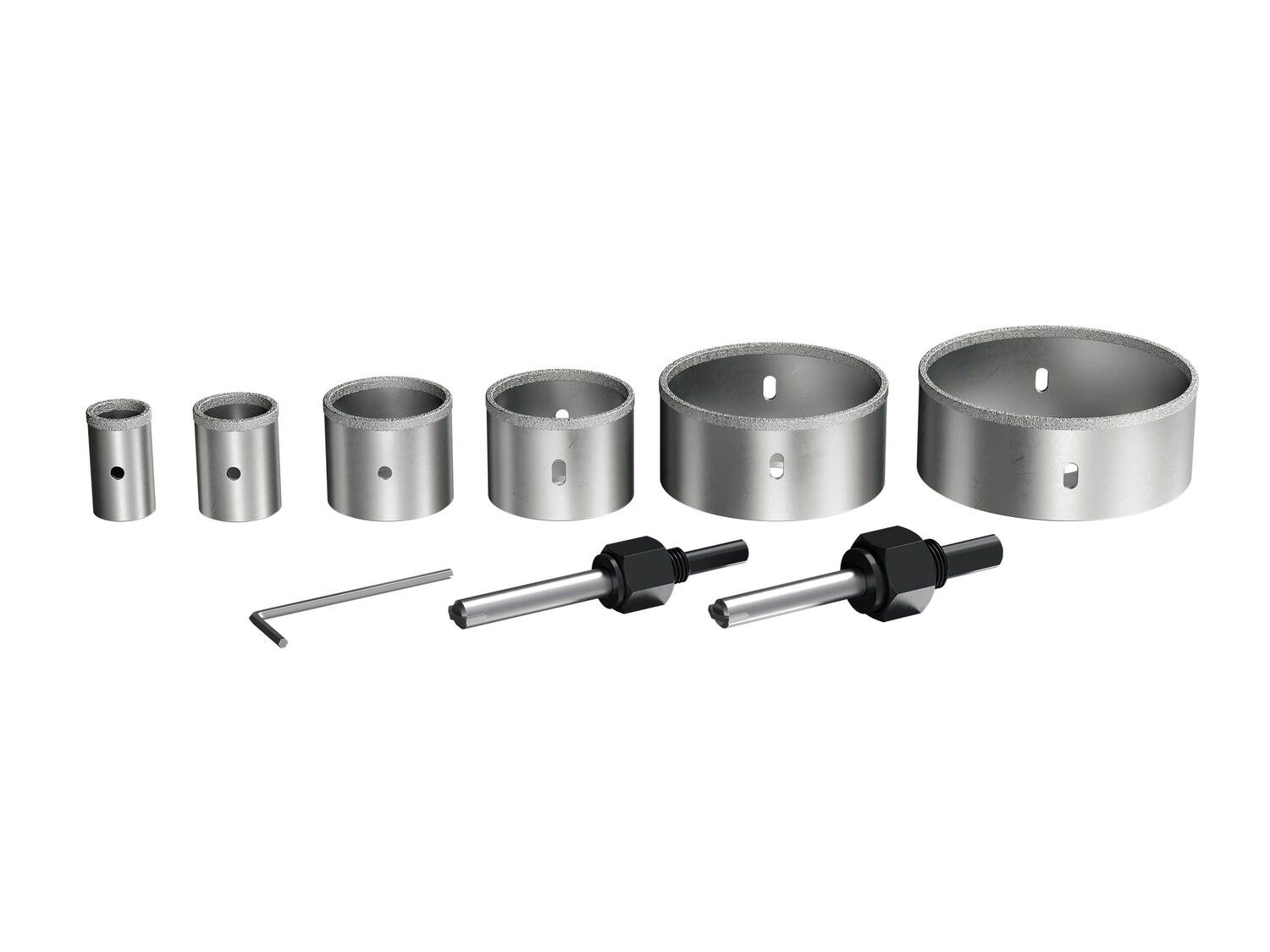 Scies-cloches Parkside, le prix 9.99 €
- Au choix :
- Scies-cloches bimétalliques ...