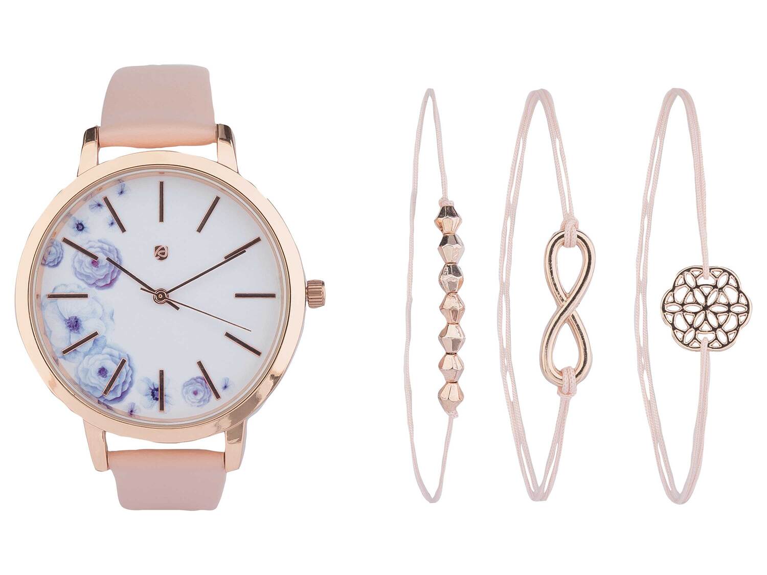 Parure montre et bracelet , le prix 9.99 €
- Au choix :
- Mécanisme à quartz ...