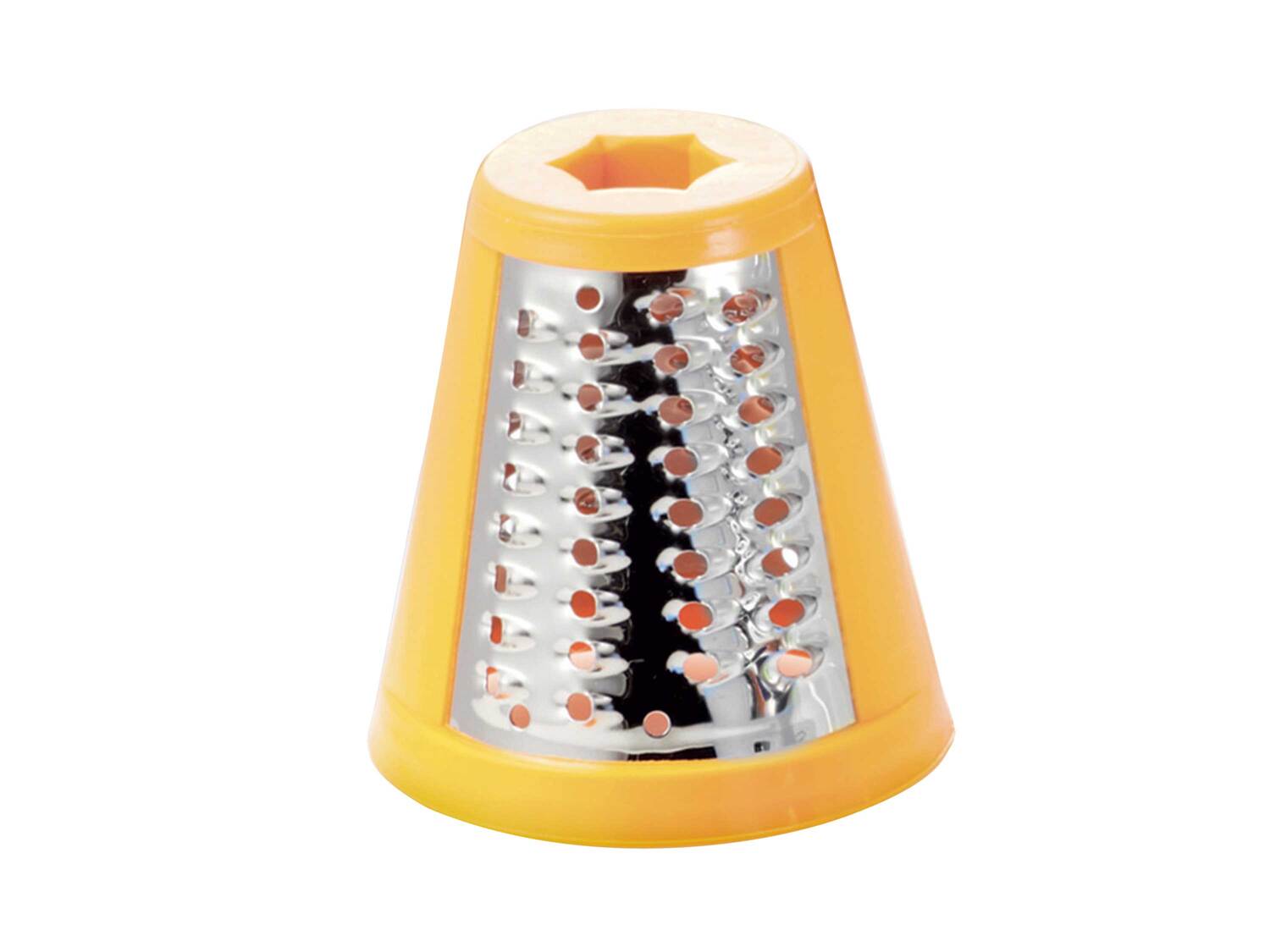 Râpe à légumes électrique , le prix 19.99 €
- 150 W
- Pour râper, émincer ...