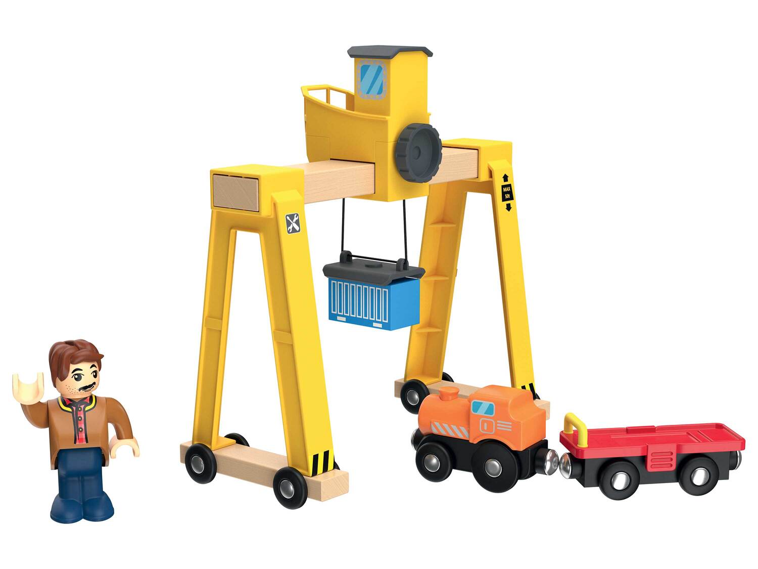 Set daccessoires pour set de rails et routes en bois , le prix 6.99 € ...
