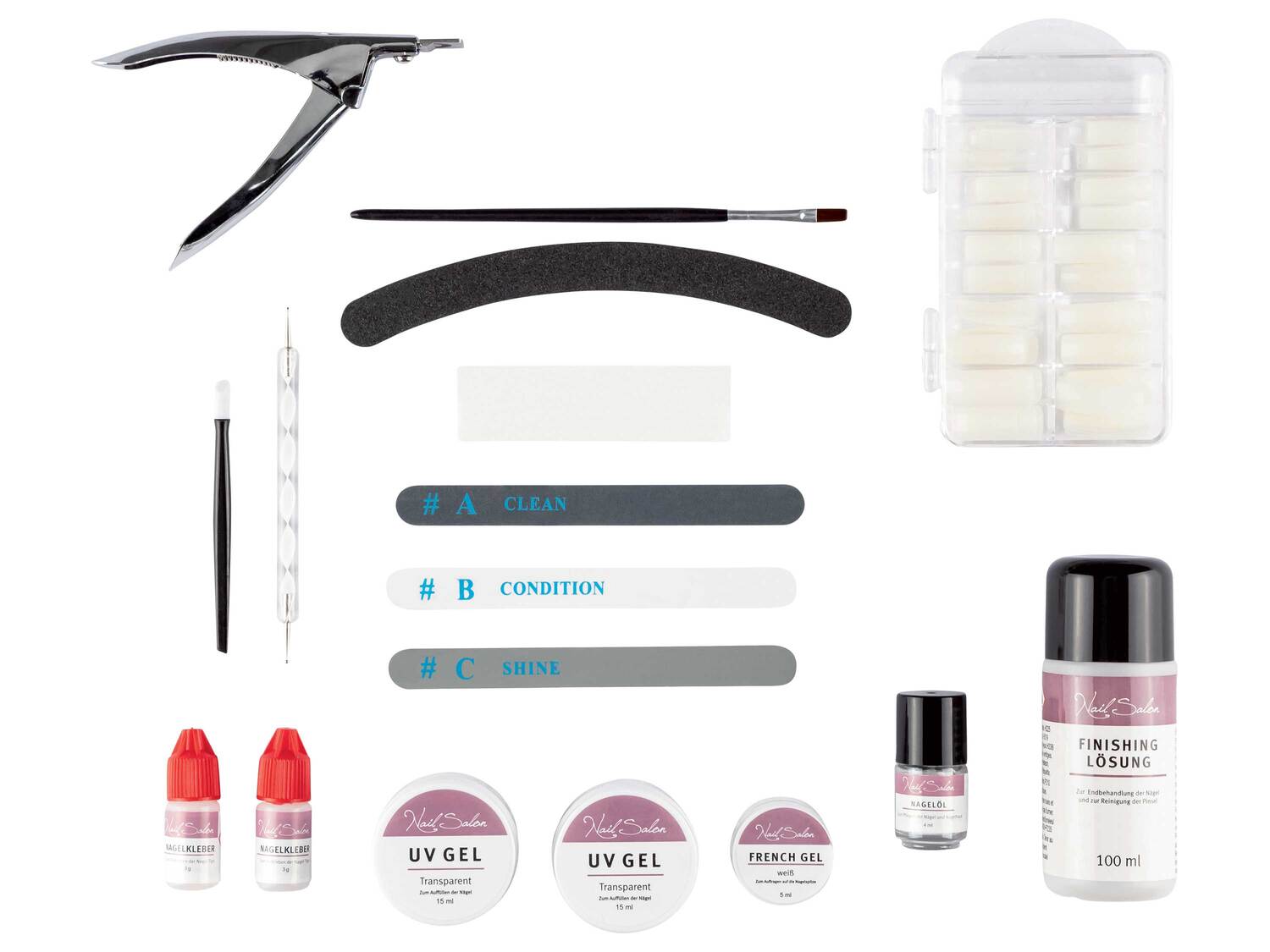 Set de manucure avec sèche-ongles , le prix 34.99 €
- 45 W
- Pour renforcer, ...