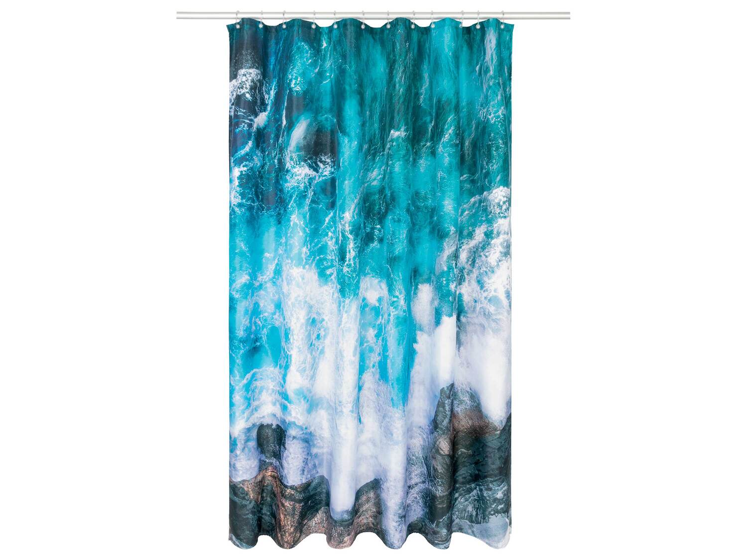 Rideau de douche , le prix 5.99 €
- Env. 180 x 200 cm
- Ex. 100 % polyester
- ...