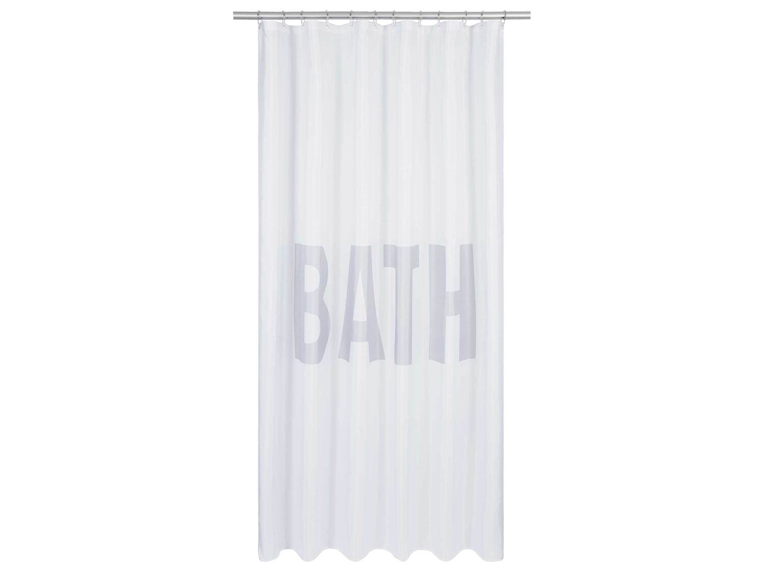 Rideau de douche , le prix 5.99 €
- Env. 1,80 x 2 m
- Ex. 100 % polyester
- ...