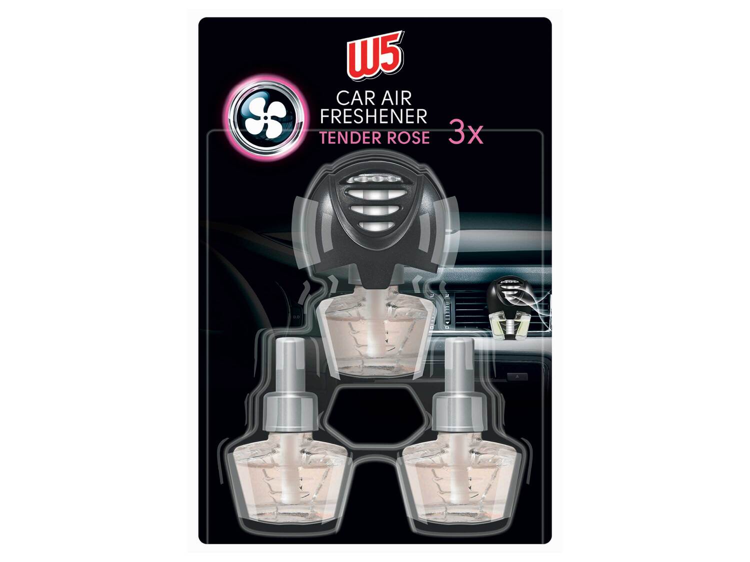 Kit désodorisant pour voiture , le prix 2.99 €
- Au choix : océan, rose ou ...