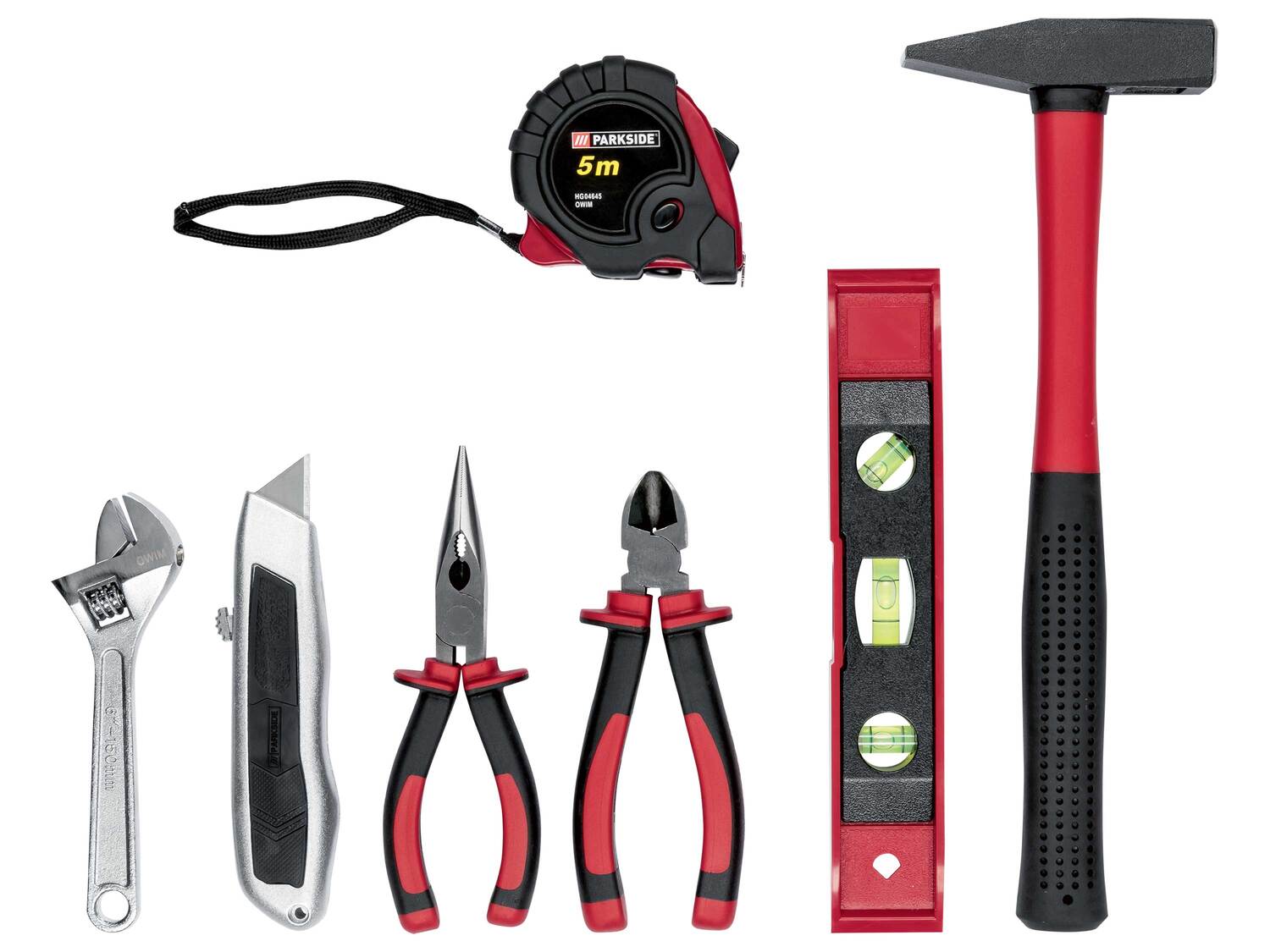 Set doutils dans un sac de rangement , le prix 24.99 €
- Set de 23