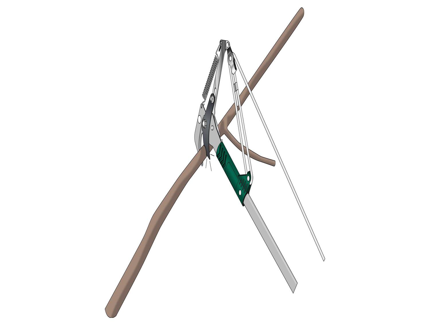 Coupe-branches télescopique avec scie , le prix 19.99 €
- 2 OUTILS DE COUPE ...
